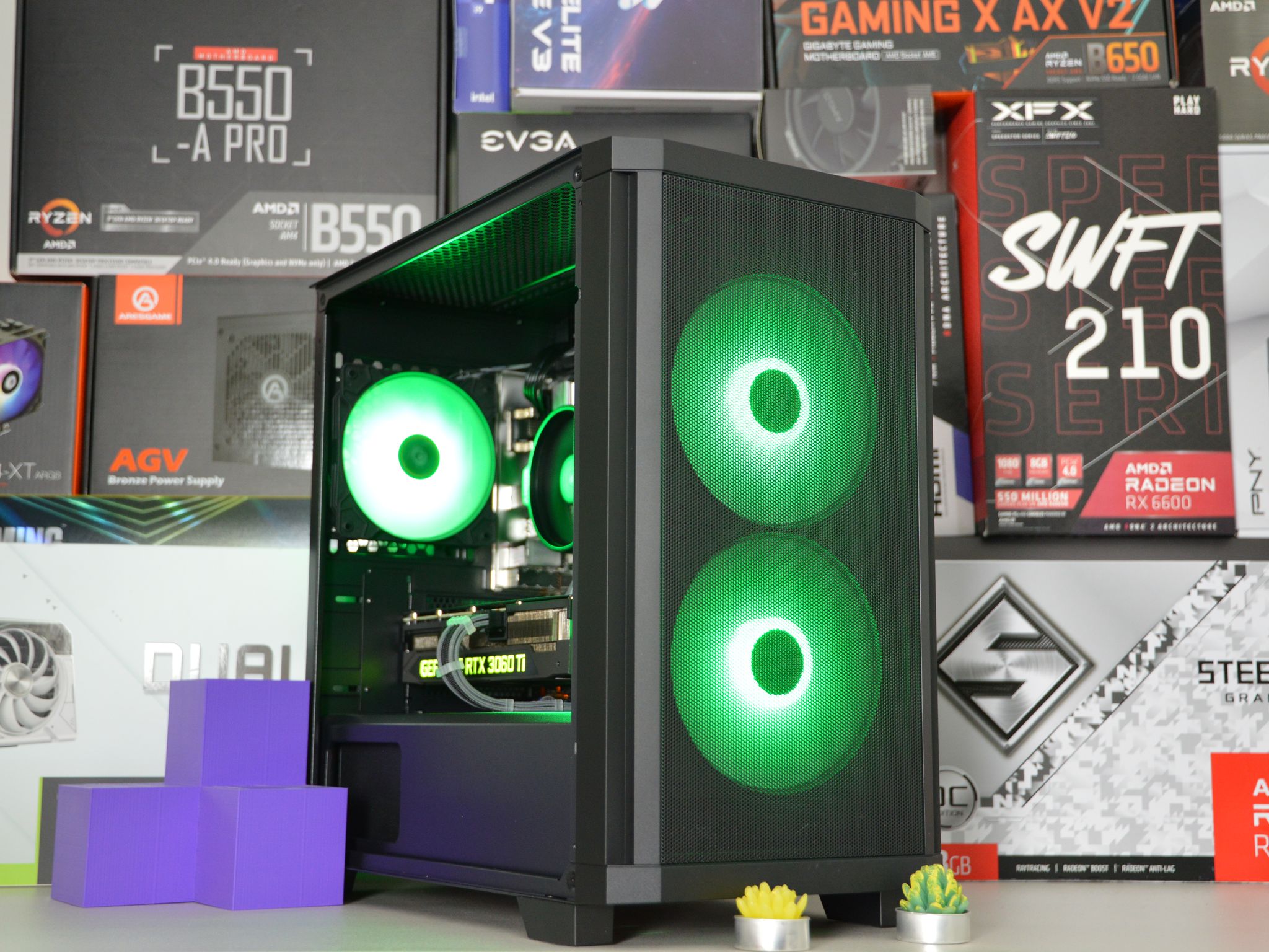 🐝🐝| RTX 3060 Ti 8GB | AMD RYZEN 5 5500 | 16GB DDR4 RAM | 1TB NVME SSD | Bee Sting 3.0 |