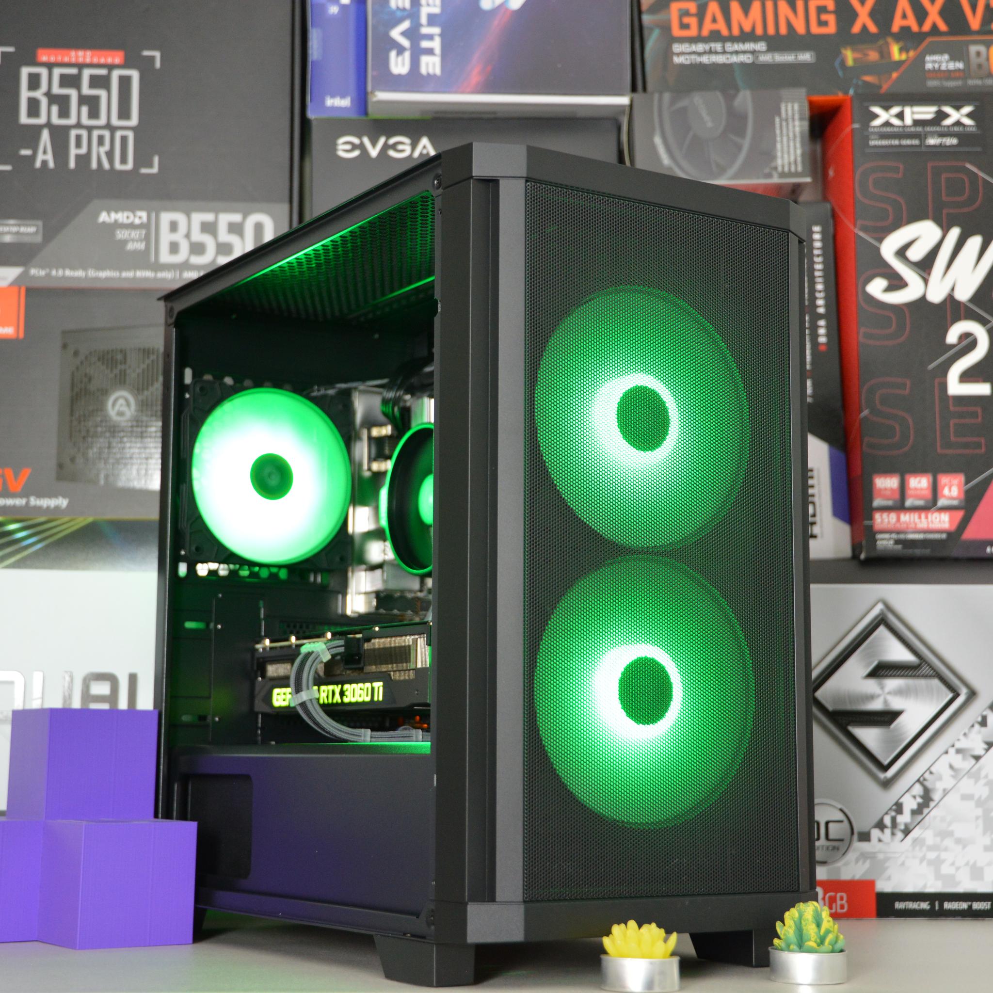 🐝🐝| RTX 3060 Ti 8GB | AMD RYZEN 5 5500 | 16GB DDR4 RAM | 1TB NVME SSD | Bee Sting 3.0 |