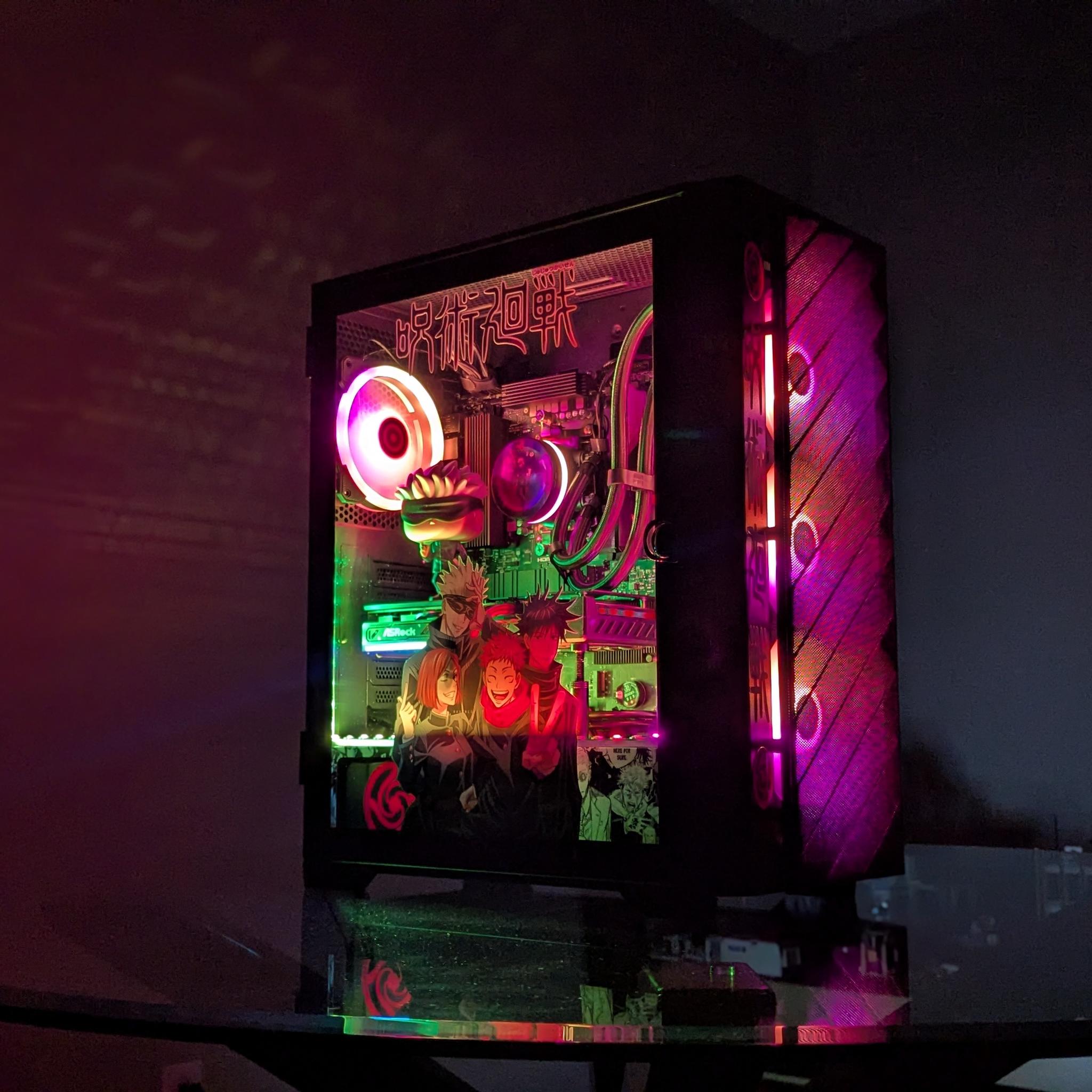 The Jujutsu Kaisen | Ryzen 5 9600X | RX 9060XT | 16GB DDR5 RAM | 1TB SSD