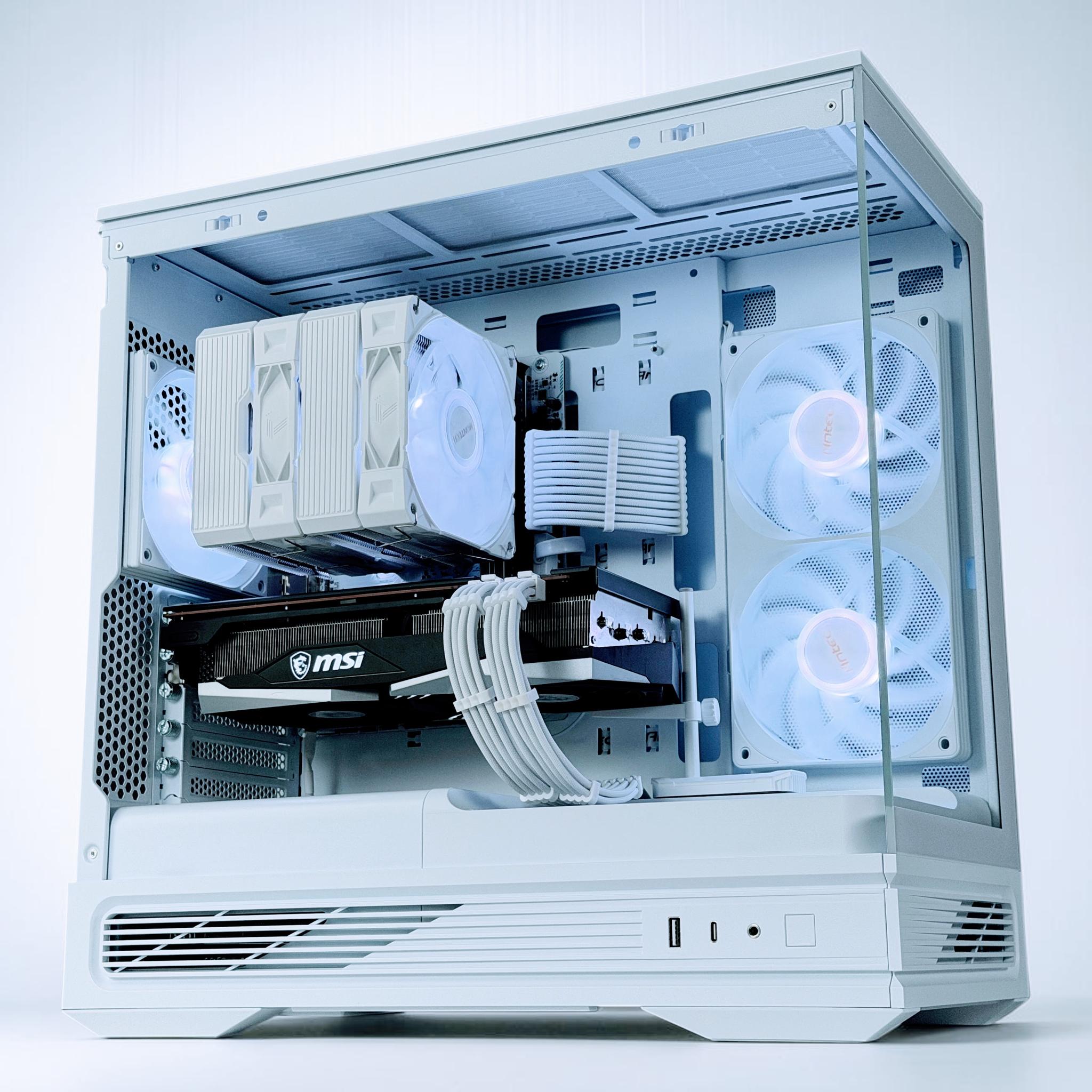 🤍🧊 Iceberg🤍🧊-Gaming PC❄️AMD RX 6700 XT 12GB❄️ AMD Ryzen 5 5500❄️16GB DDR4 RAM❄️1 TB SSD