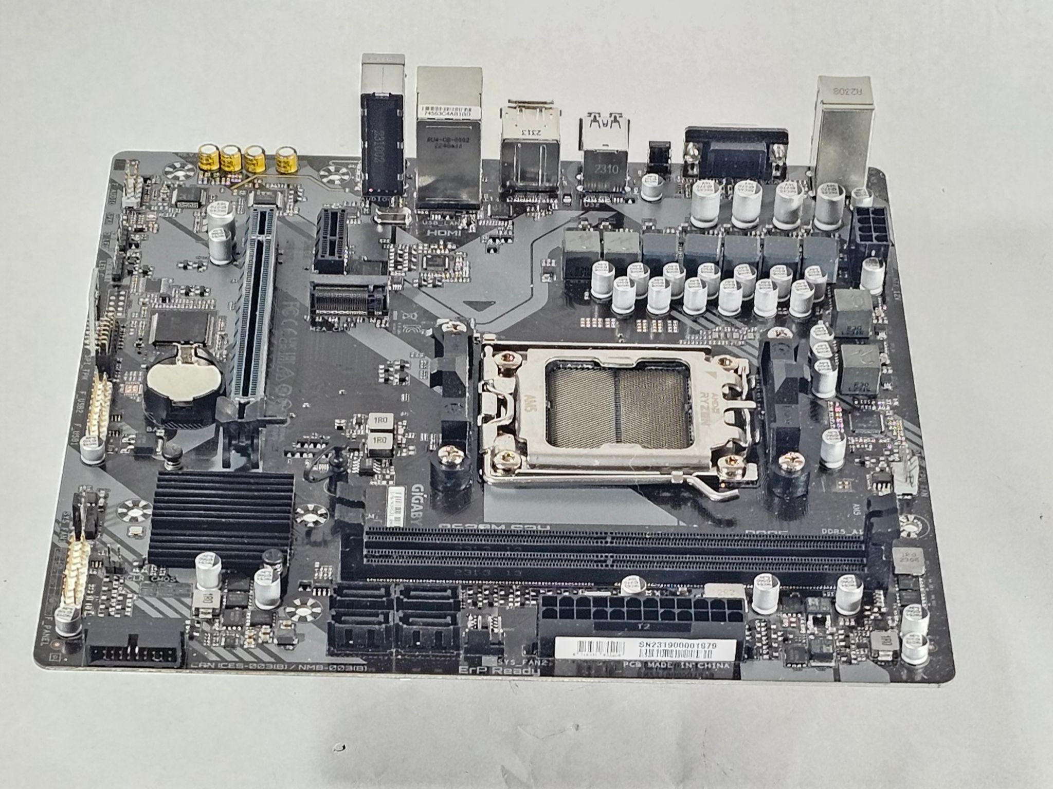 Gigabyte A620 S2H AMD AM5 DDR5 mATX Motherboard