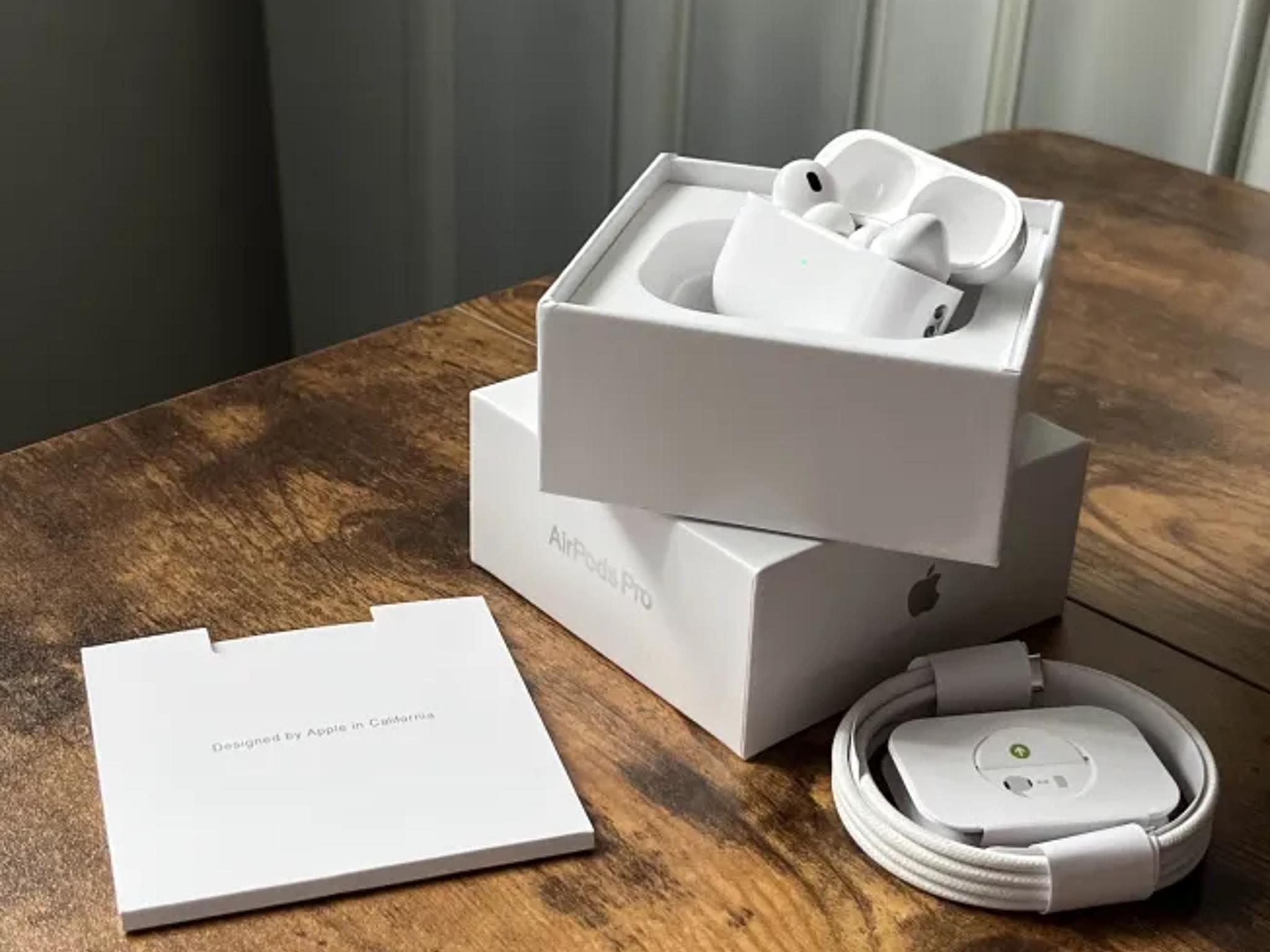 Open Box AirPods Pro 2nd Generation USB Type-C with ANC and MagSafe Wireless Charging