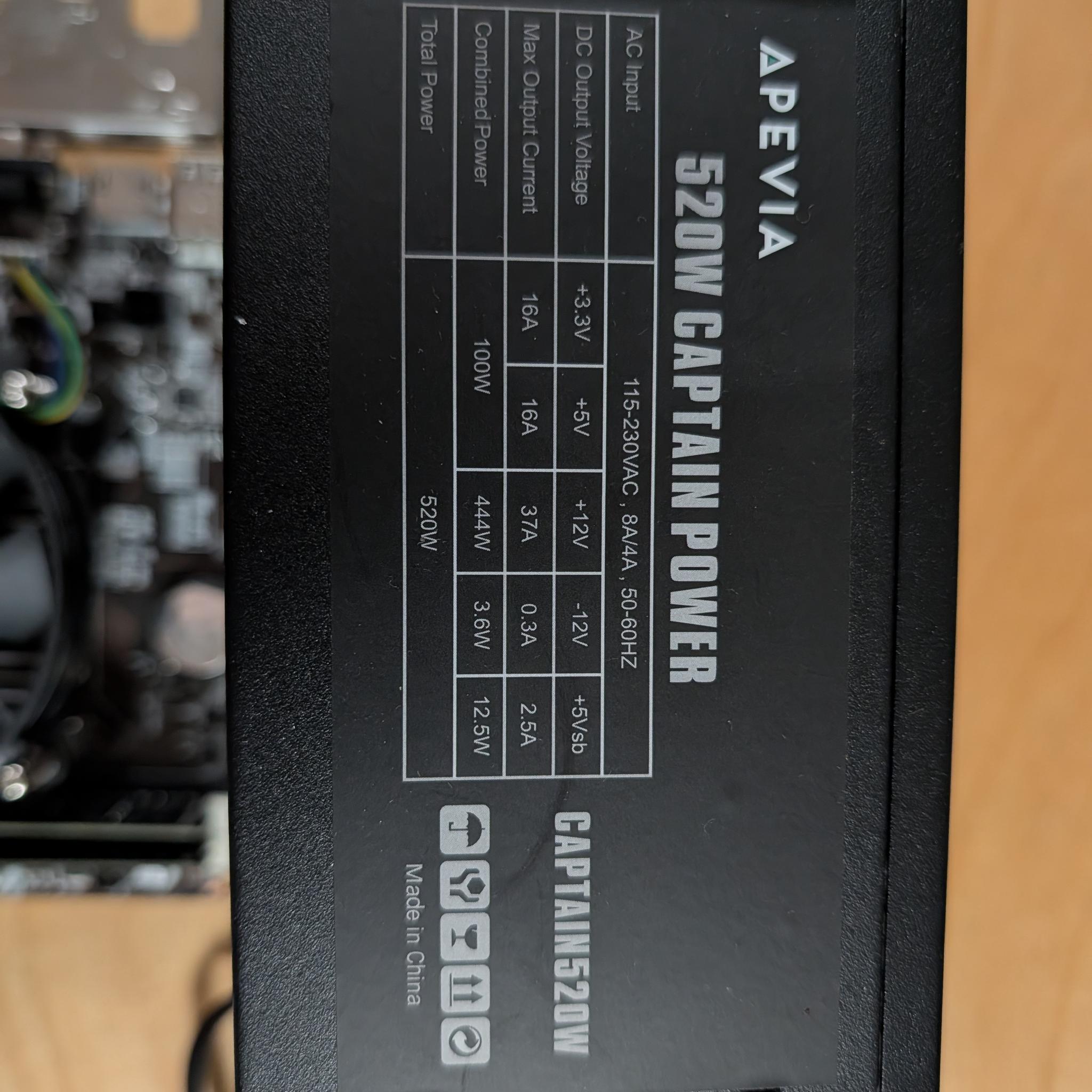 I5 3570 + H61 motherboard+ 16GB DDR3 + 1TB hard drive + GTX 750 ti + 520w power supply