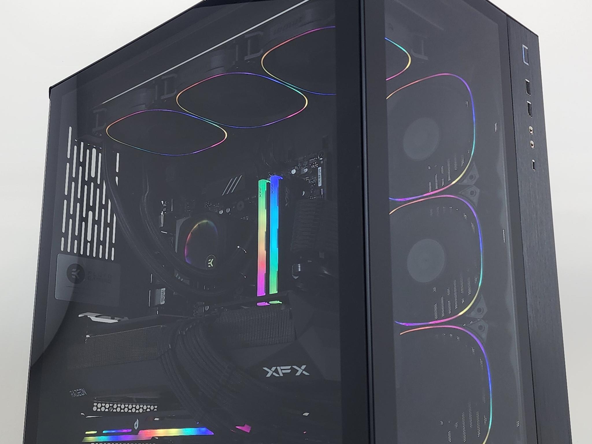 Gaming PC Ryzen 7 7800X3D 32GB RAM 2TB SSD RX 9070 XT 16GB Windows 11 Computer