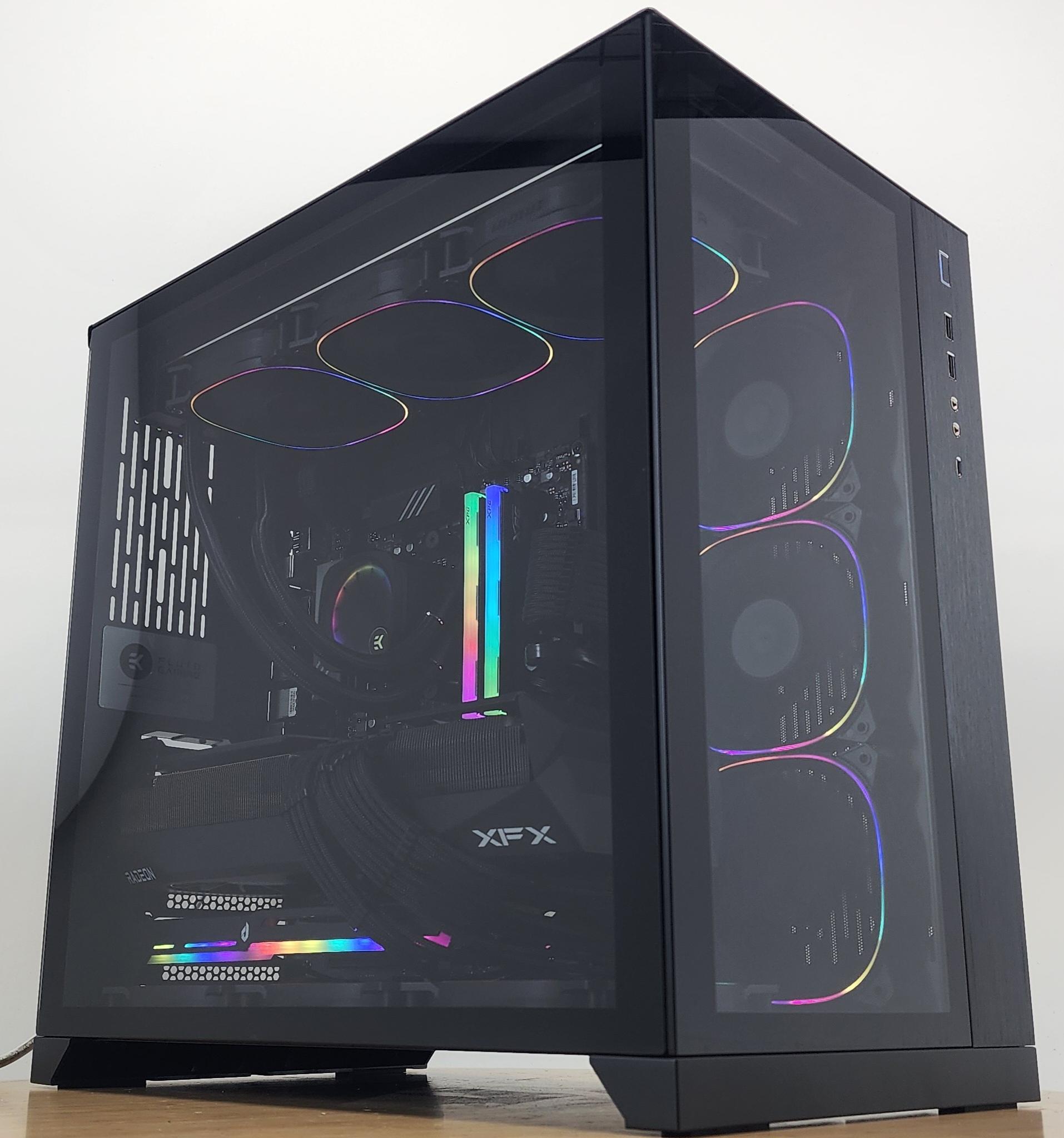 Gaming PC Ryzen 7 7800X3D 32GB RAM 2TB SSD RX 9070 XT 16GB Windows 11 Computer