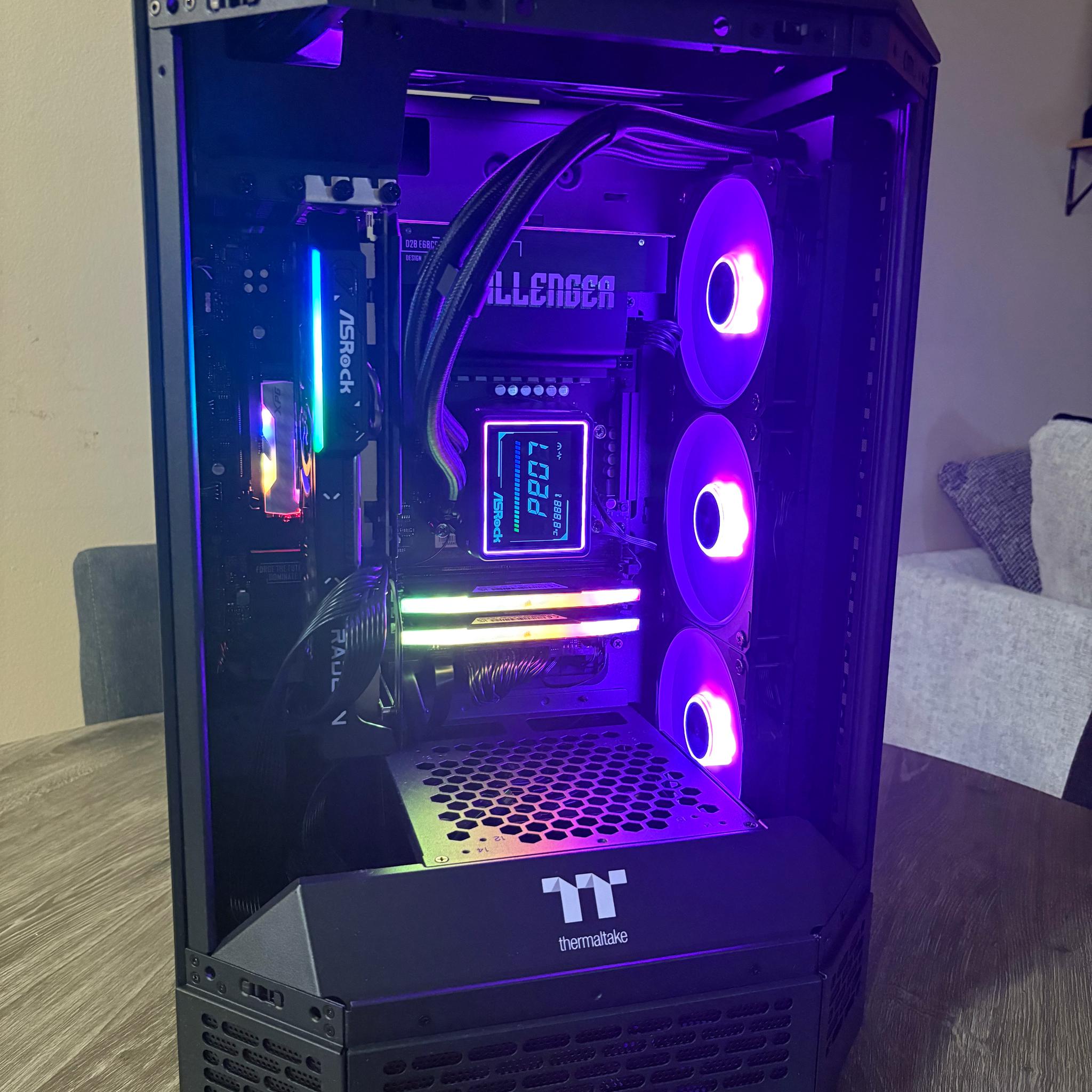 🦠ASrock Challenger Synergy🦠 AM5 Gaming PC - Ryzen 5 7500F | RX 9060 XT 16GB | 16GB DDR5 | 1TB Gen5