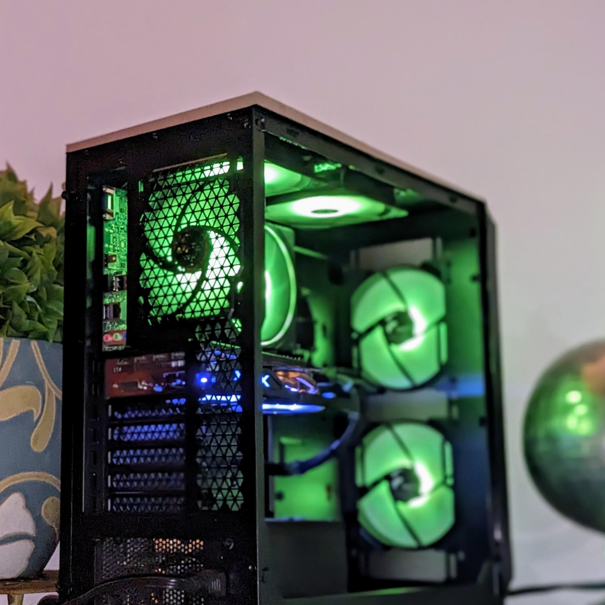 ⚫️1080p Gaming pc ⚡️| Intel Core I57600 |XFX RX 470 4GB| 16GB DDR4 RAM|  800GB SSD| Windows 11 PRO