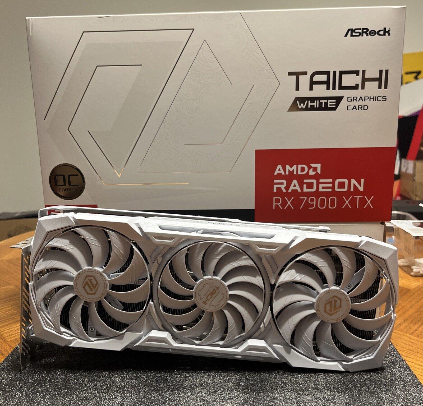 ASRock Taichi White 7900 XTX 24GB OC Edition Like New