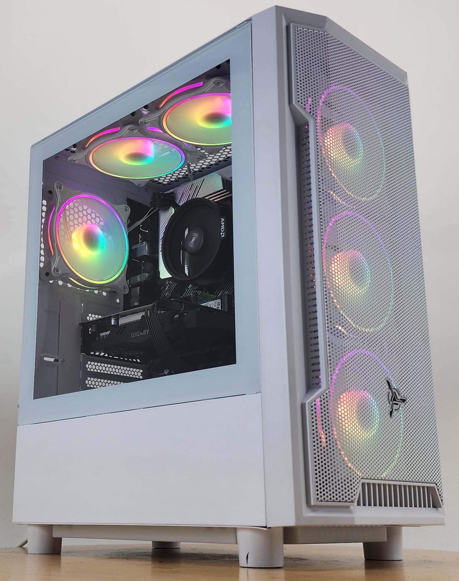 Gaming PC Ryzen 5 5600G 16GB RAM 256GB SSD+1TB HDD GTX 1650 4GB Win 11 Computer
