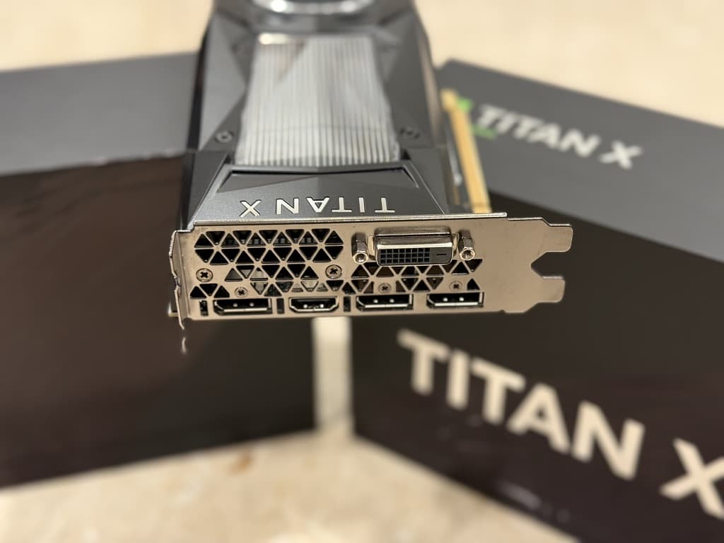 Nvidia Titan X Pascal 12GB GDDR5X - Like New, In Original Box, Lightly Used