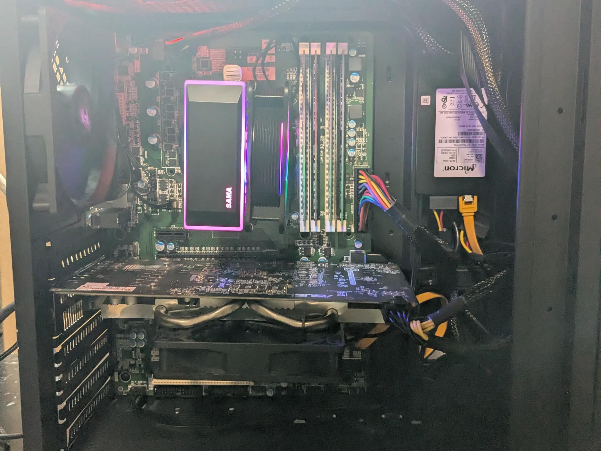 100 FPS Fortnite | 180 Day Warranty | i5-4570S, 16GB RAM, 480GB SSD, RX 480 8GB, RGB, Wifi, Win10