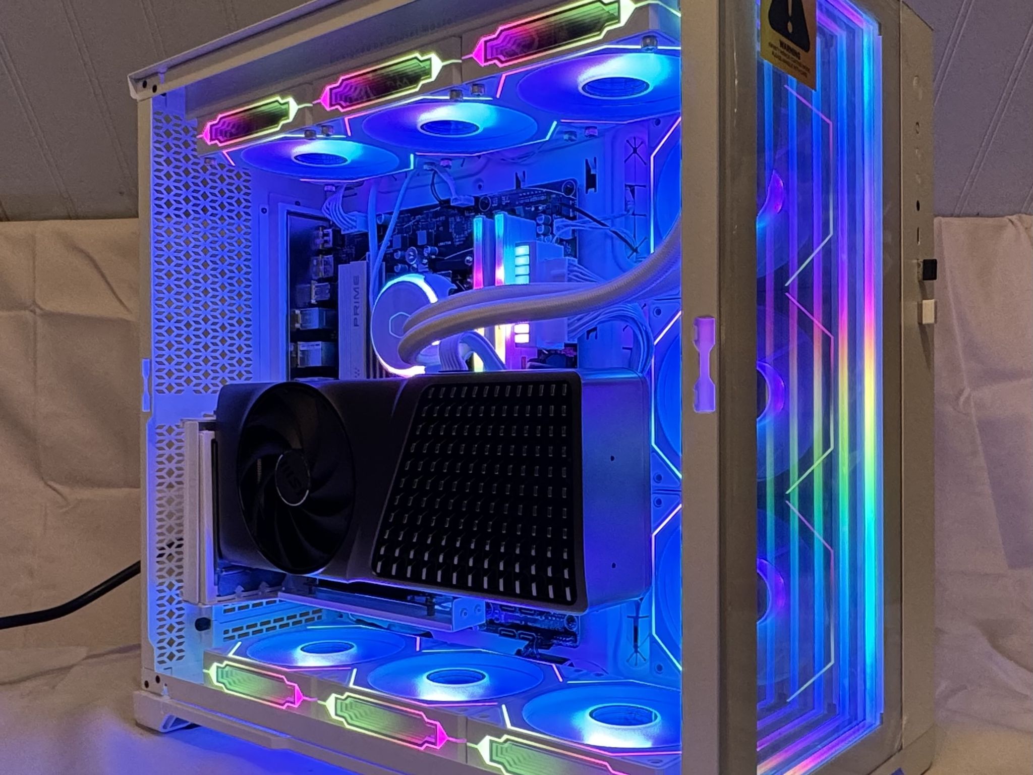 “Infinity In a box” 4080 Super, 7800x3d, 64gb ddr5, 2tb, 1000 watt gaming powerhouse