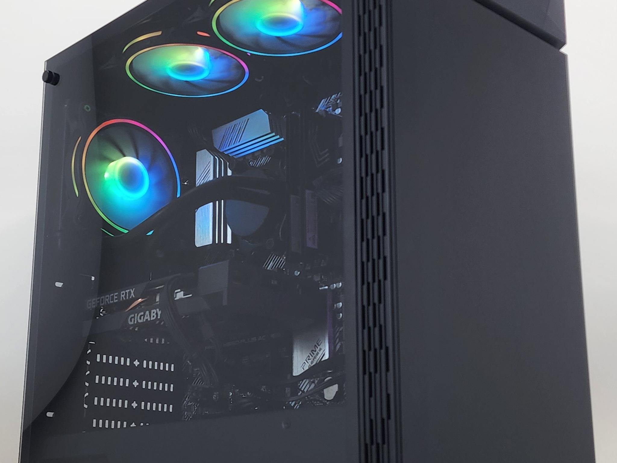 Gaming PC Ryzen 5 3600 16GB RAM 256GB SSD + 1TB HDD RTX 3050 8GB Win11 Computer