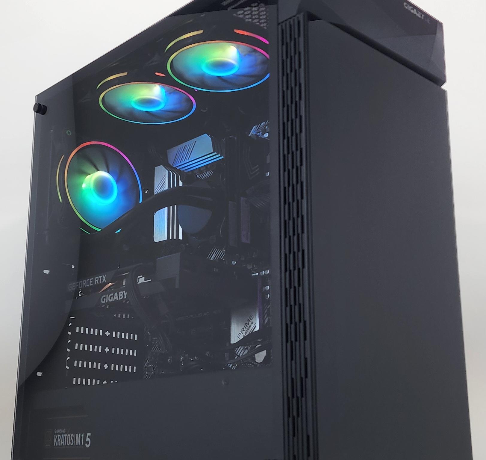 Gaming PC Ryzen 5 3600 16GB RAM 256GB SSD + 1TB HDD RTX 3050 8GB Win11 Computer