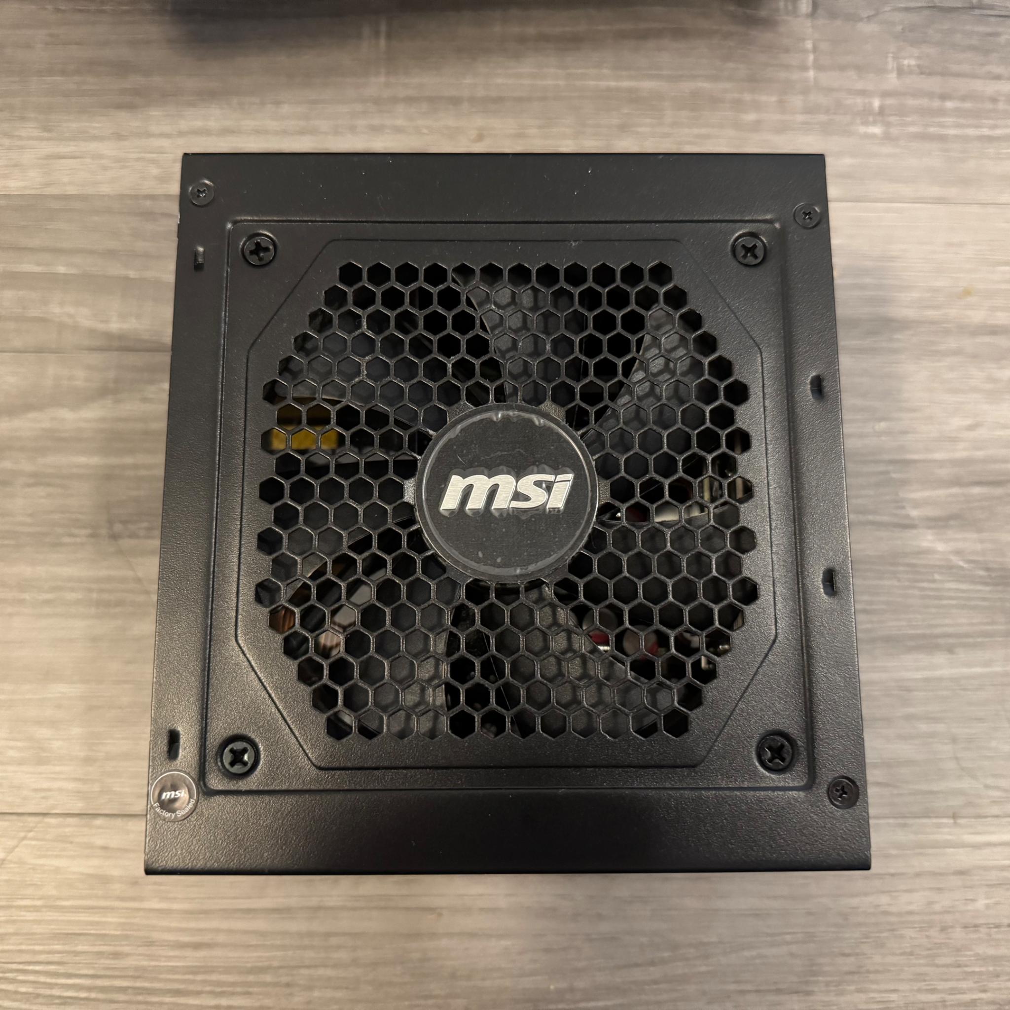 MSI A750GL PCIE5 750w Power Supply