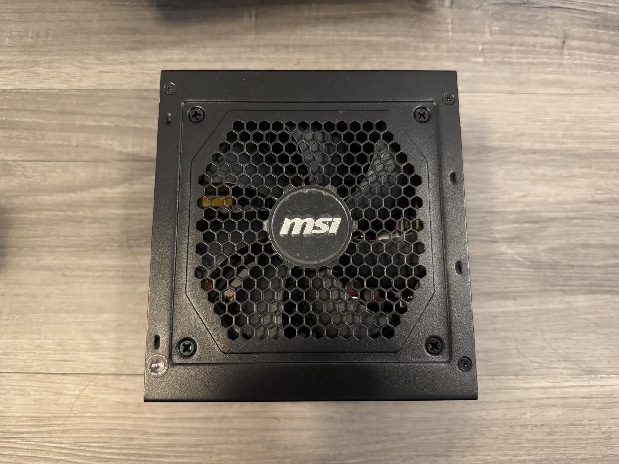 MSI A750GL PCIE5 750w Power Supply