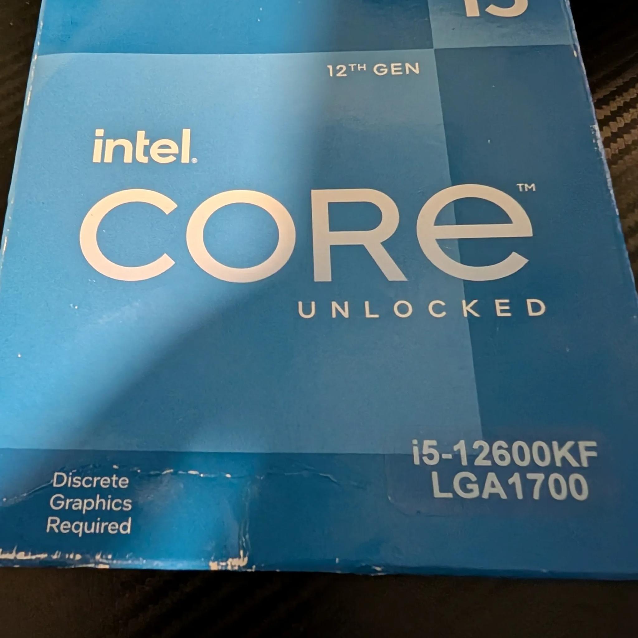 Intel Core I5 12600k