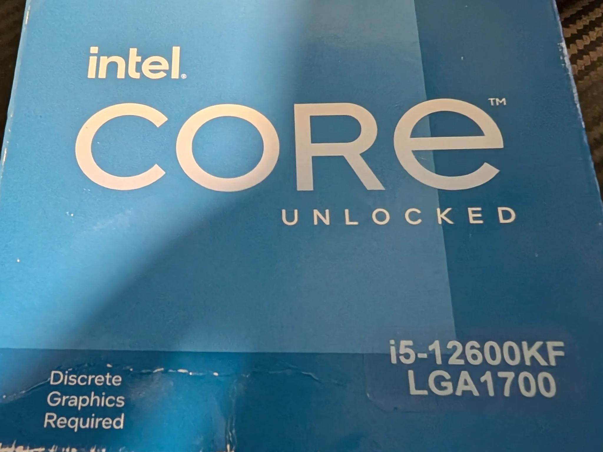 Intel Core I5 12600k