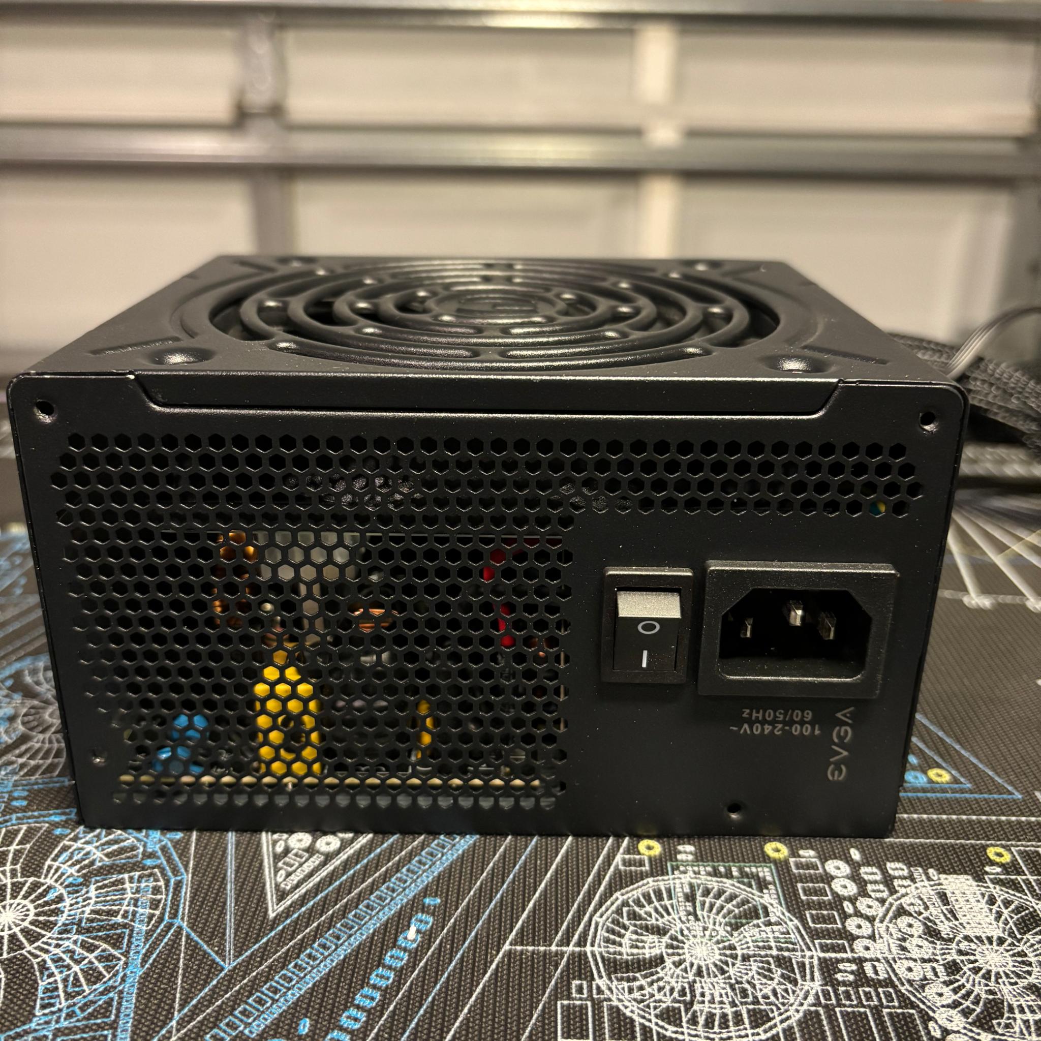 EVGA 550 Watt 80 Plus Bronze Budget Power Supply For Sale