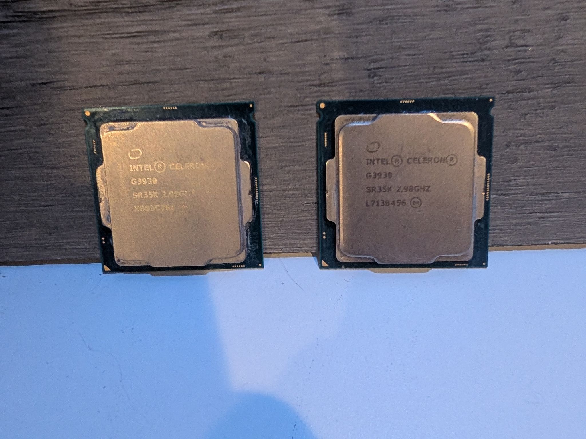 LOT OF 2 Celuron g3930s