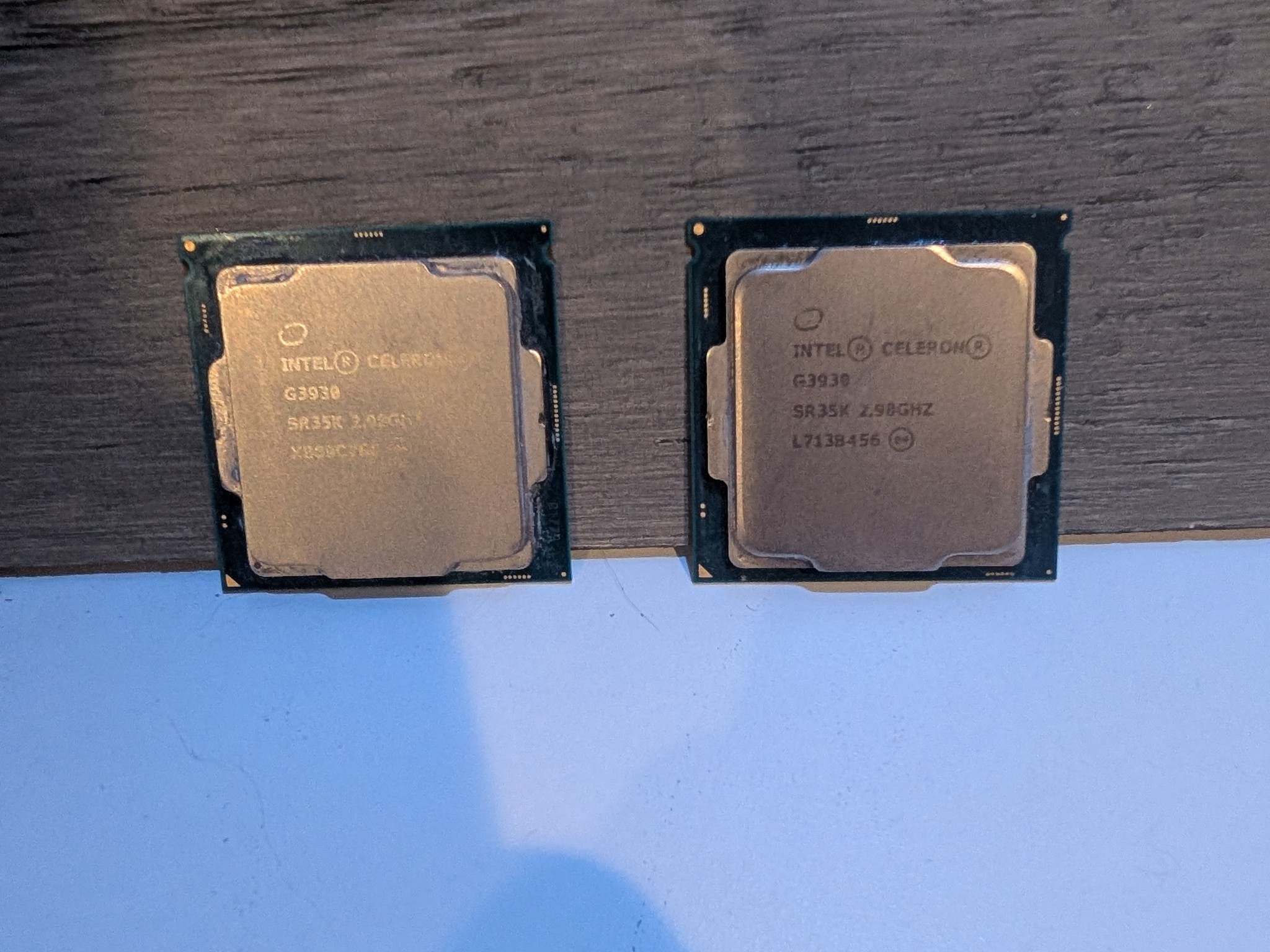 LOT OF 2 Celuron g3930s