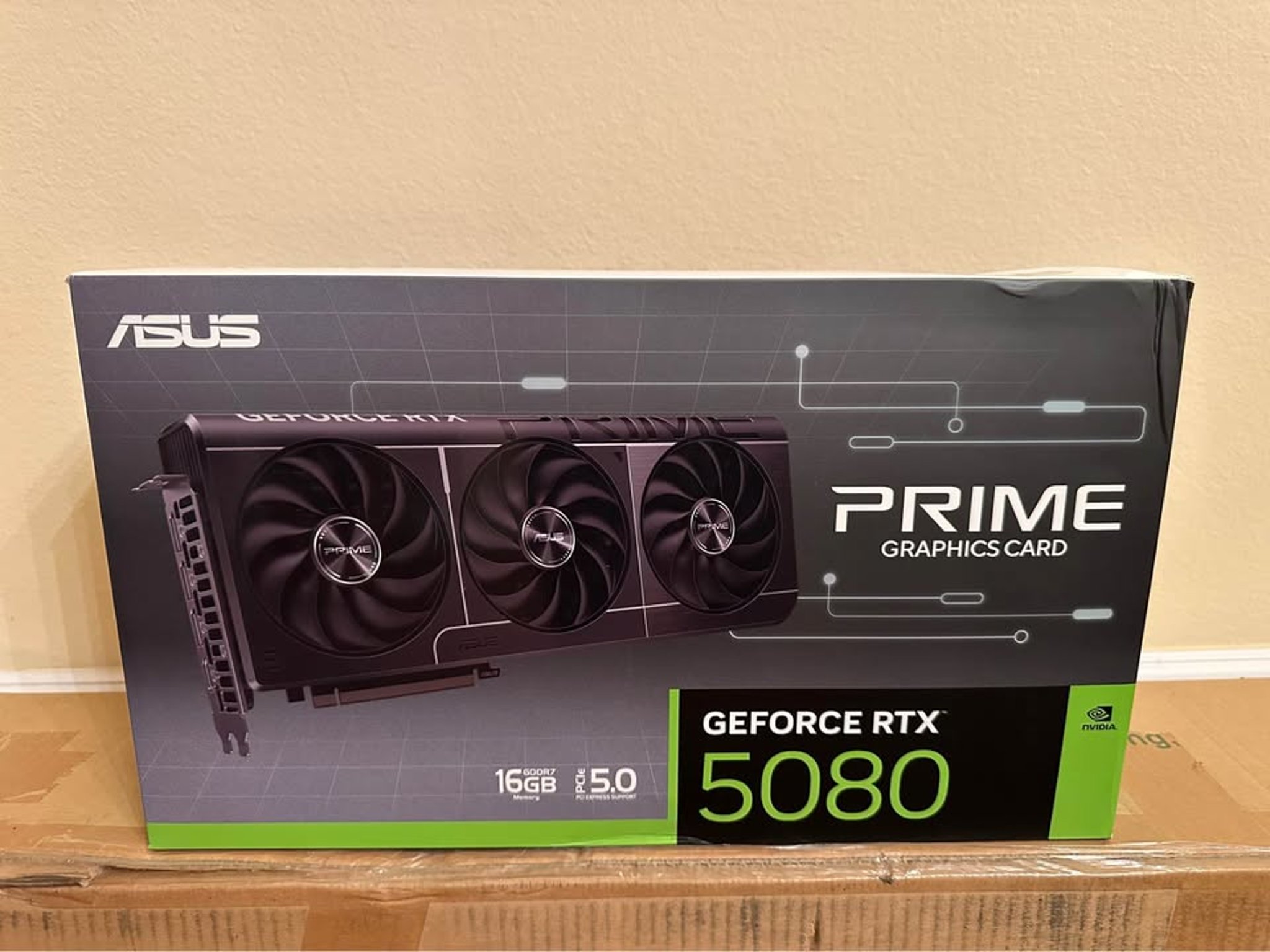BNIB Asus RTX 5080 Prime 16G