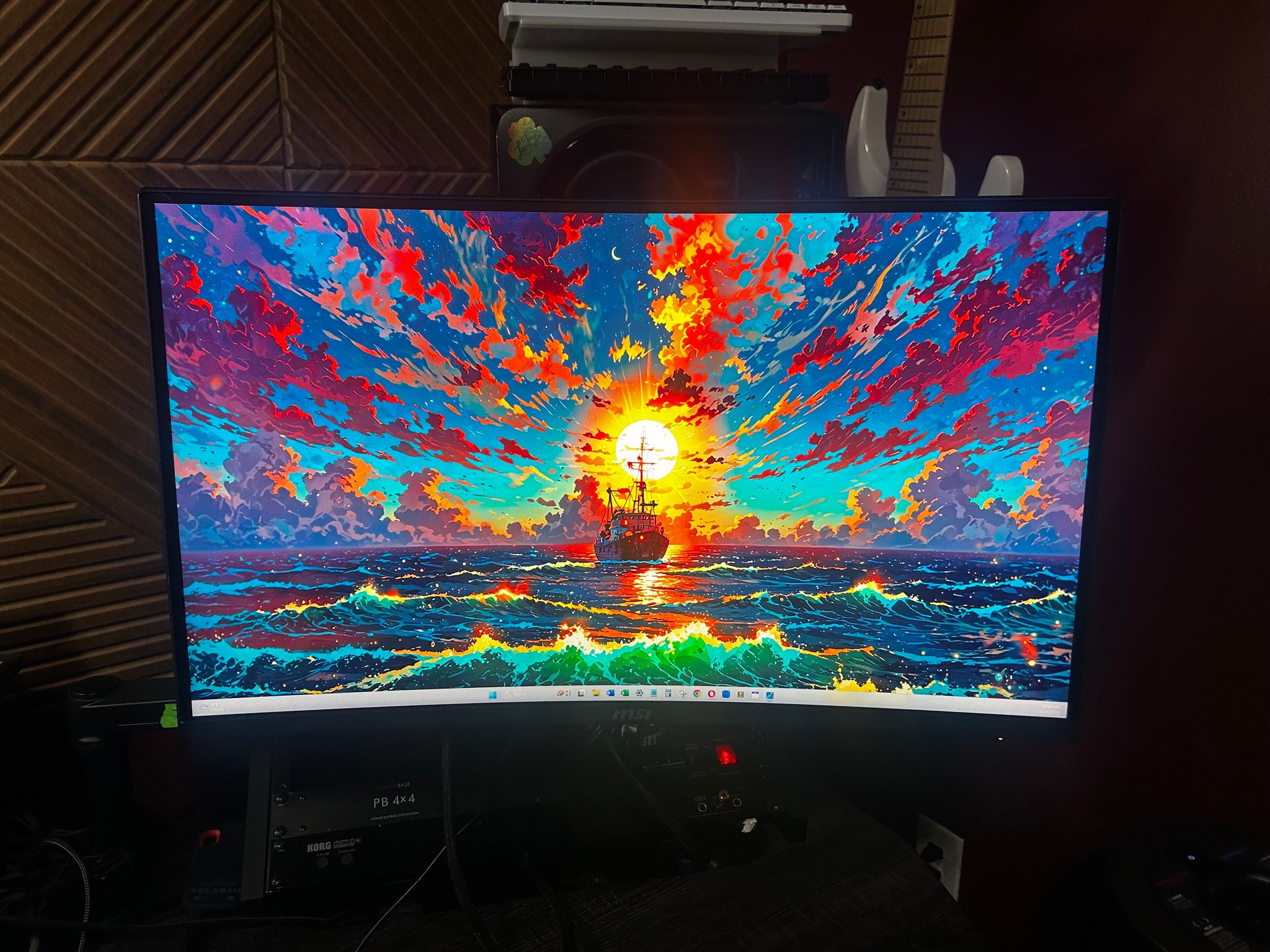 MSI 27" 2K (2560 x 1440) (180Hz) Curved Gaming Monitor (MAG 274CQF) (See Description)