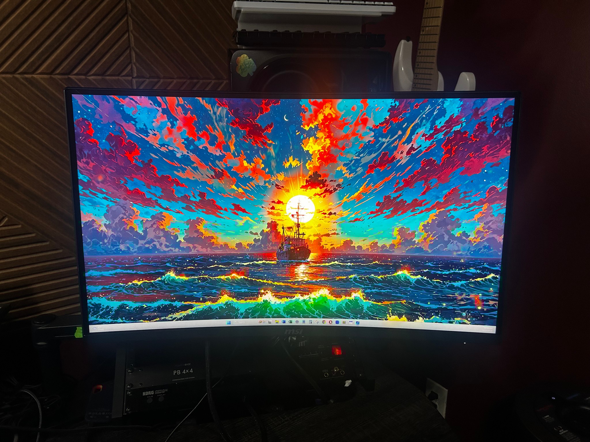 MSI 27" 2K (2560 x 1440) (180Hz) Curved Gaming Monitor (MAG 274CQF) (See Description)
