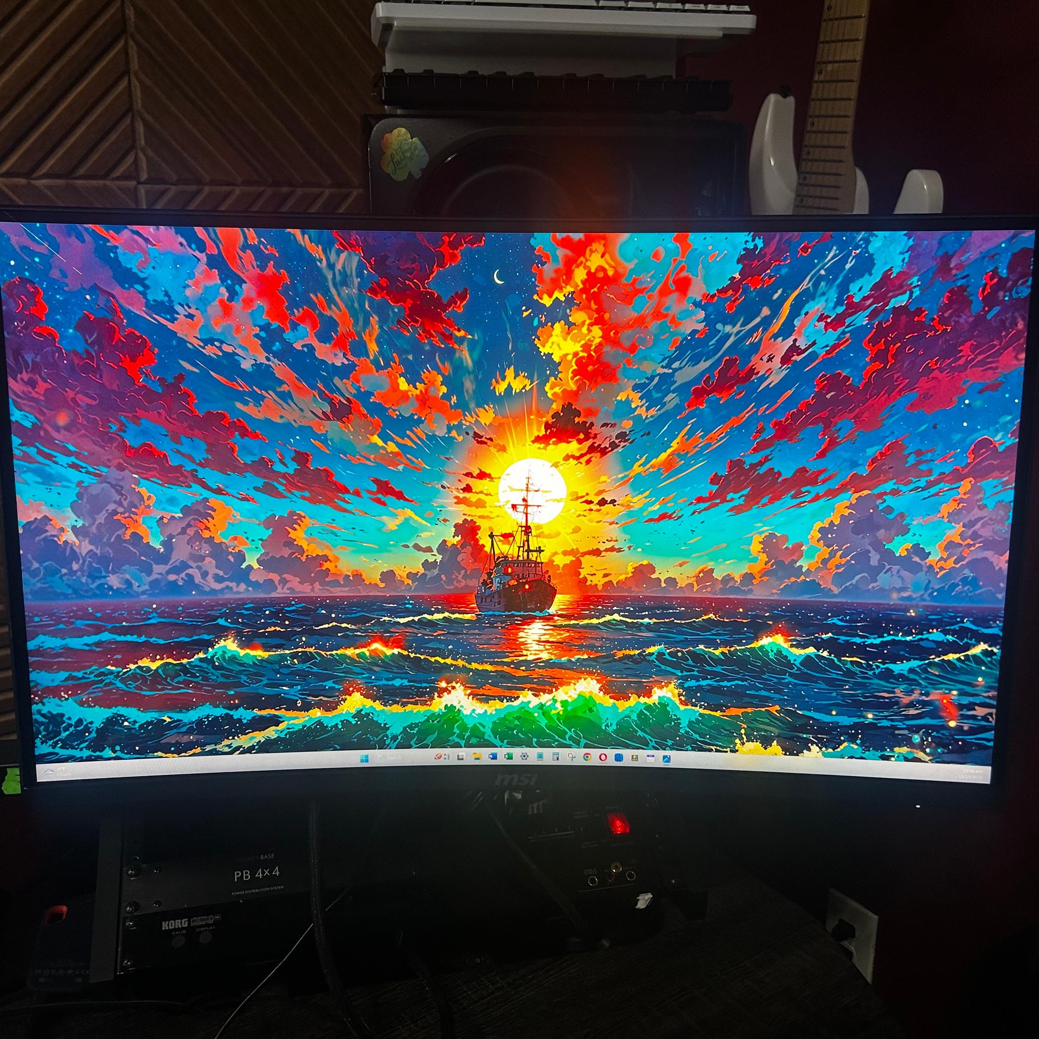 MSI 27" 2K (2560 x 1440) (180Hz) Curved Gaming Monitor (MAG 274CQF) (See Description)