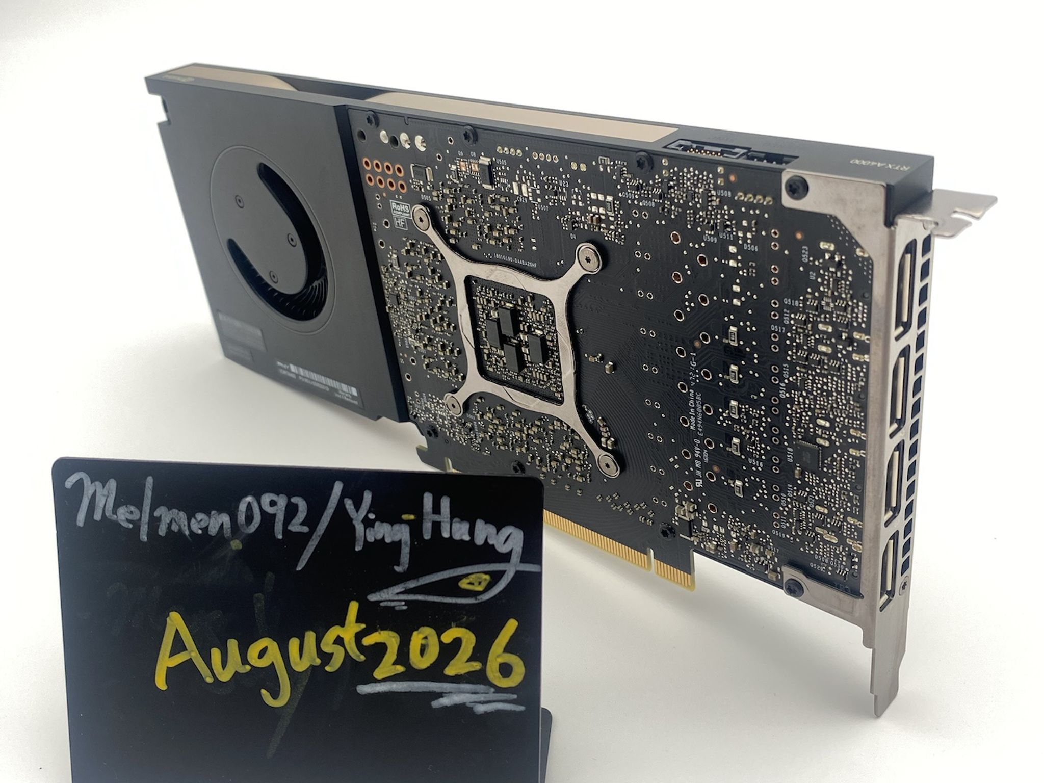 PNY NVIDIA RTX A4000 16GB GDDR6 PCIe x16 DisplayPort CUDA Multi