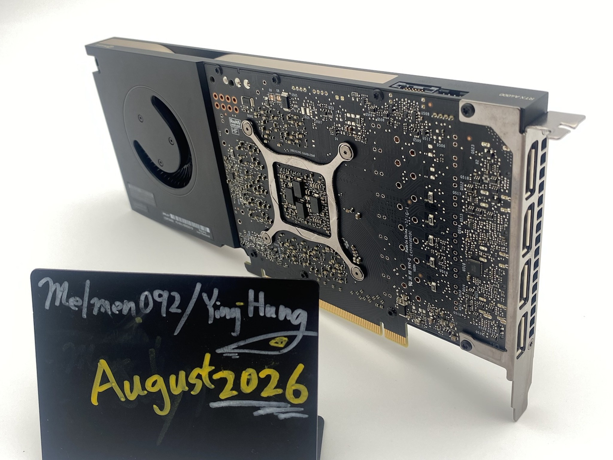 PNY NVIDIA RTX A4000 16GB GDDR6 PCIe x16 DisplayPort CUDA Multi-Monitor