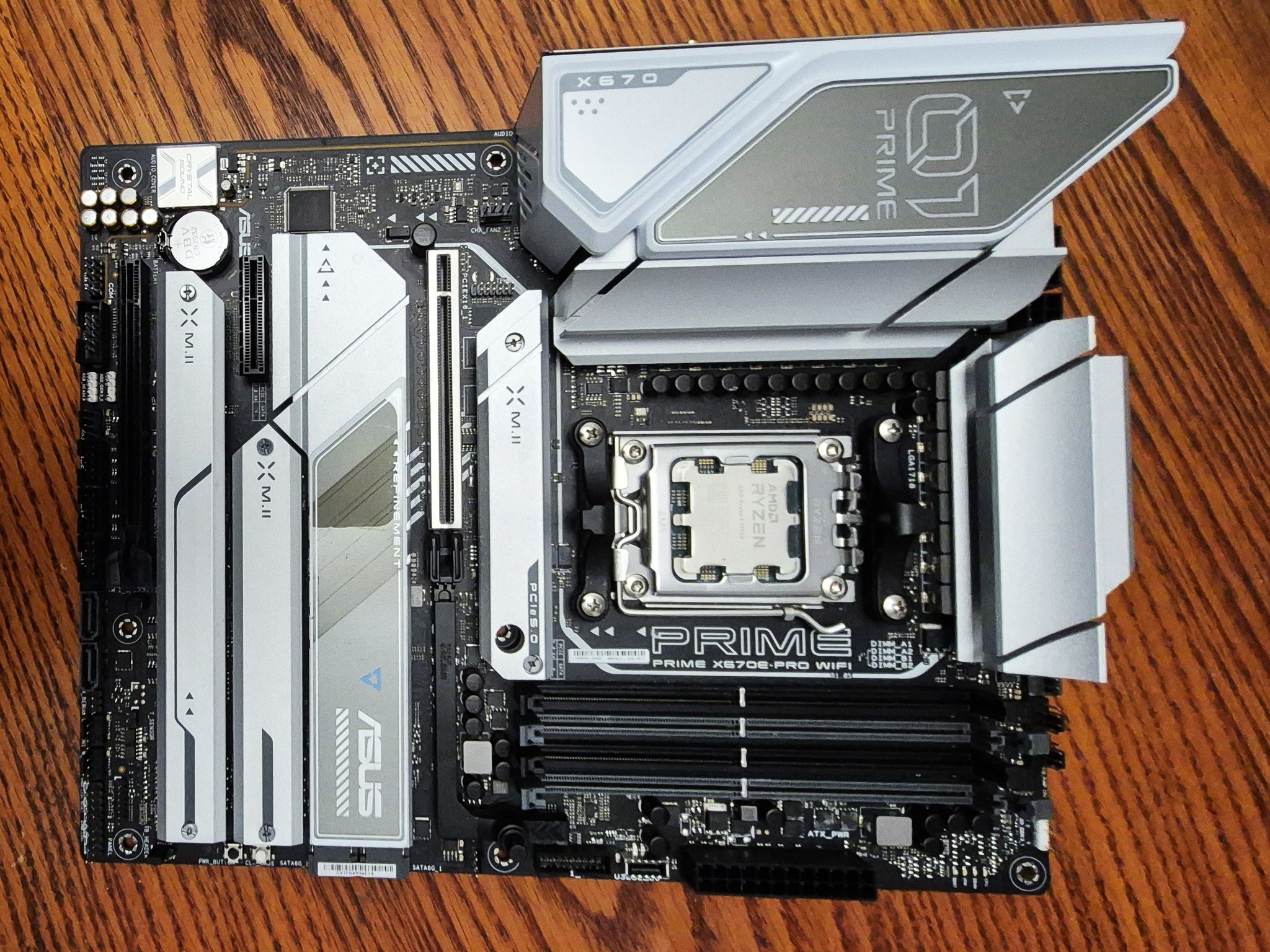 Asus X670E-Pro WIFI, Ryzen 9 7950X CPU, MSI 12GB GeForce RTX 3060, 32GB RAM, AIO Cooler, 4TB M.2 SSD