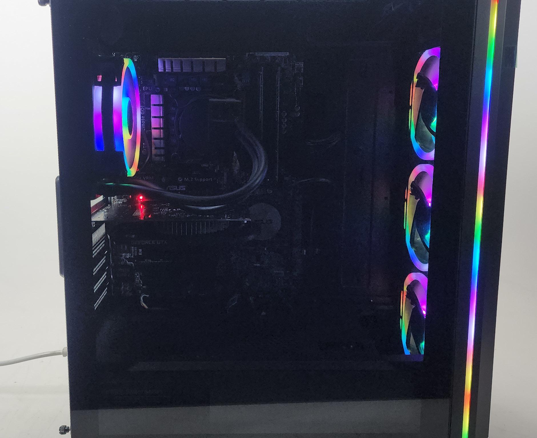 Gaming PC i7-4770K 16GB RAM 512GB SSD GTX 1650 4GB Windows 11 Computer