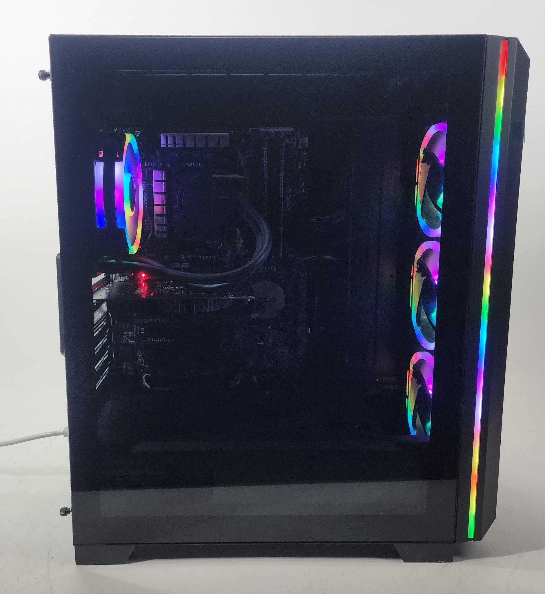 Gaming PC i7-4770K 16GB RAM 512GB SSD GTX 1650 4GB Windows 11 Computer