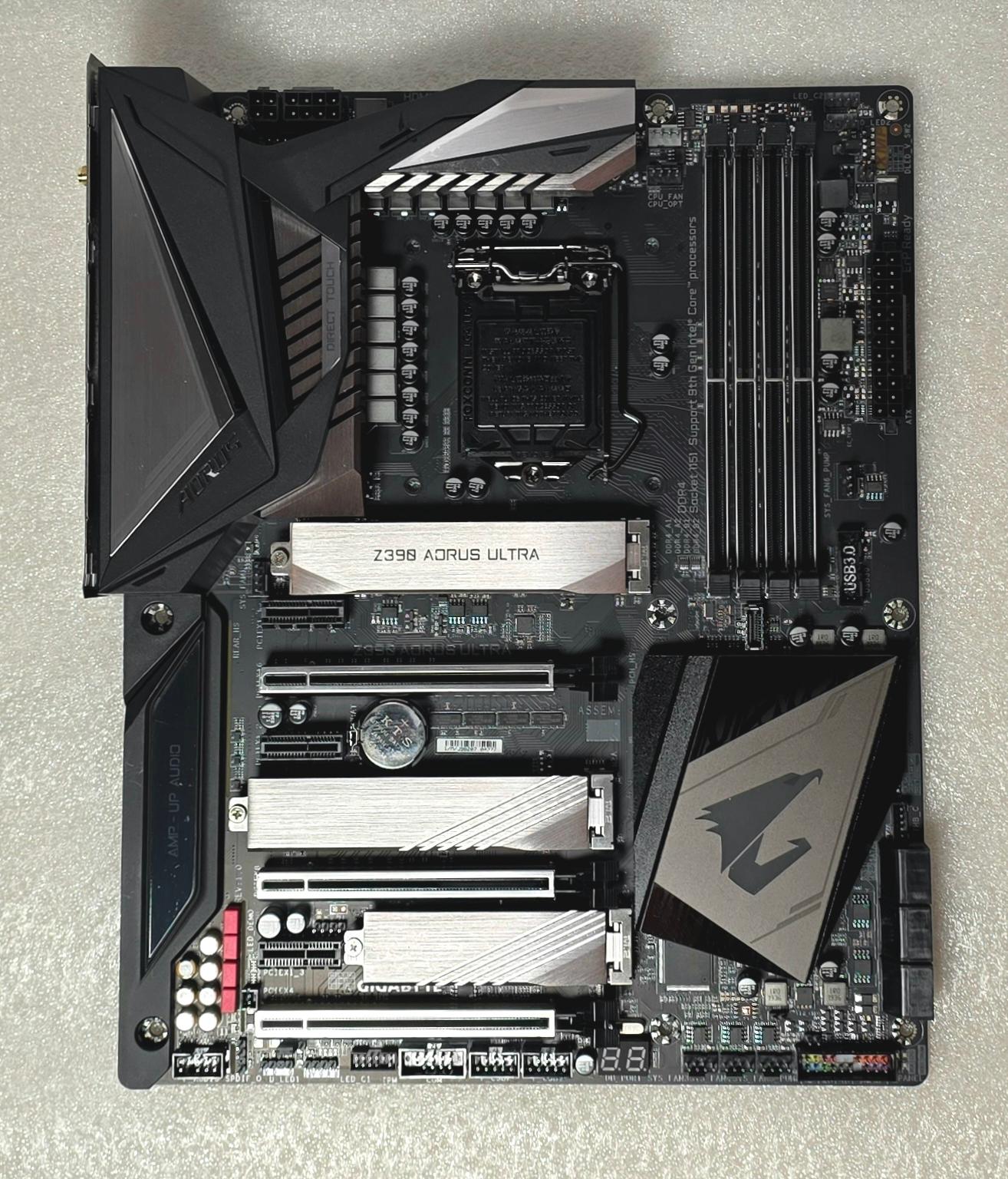 Gigabyte Z390 AORUS Ultra Intel LGA 1151 DDR4 Motherboard (ACCESSORIES INCLUDED)