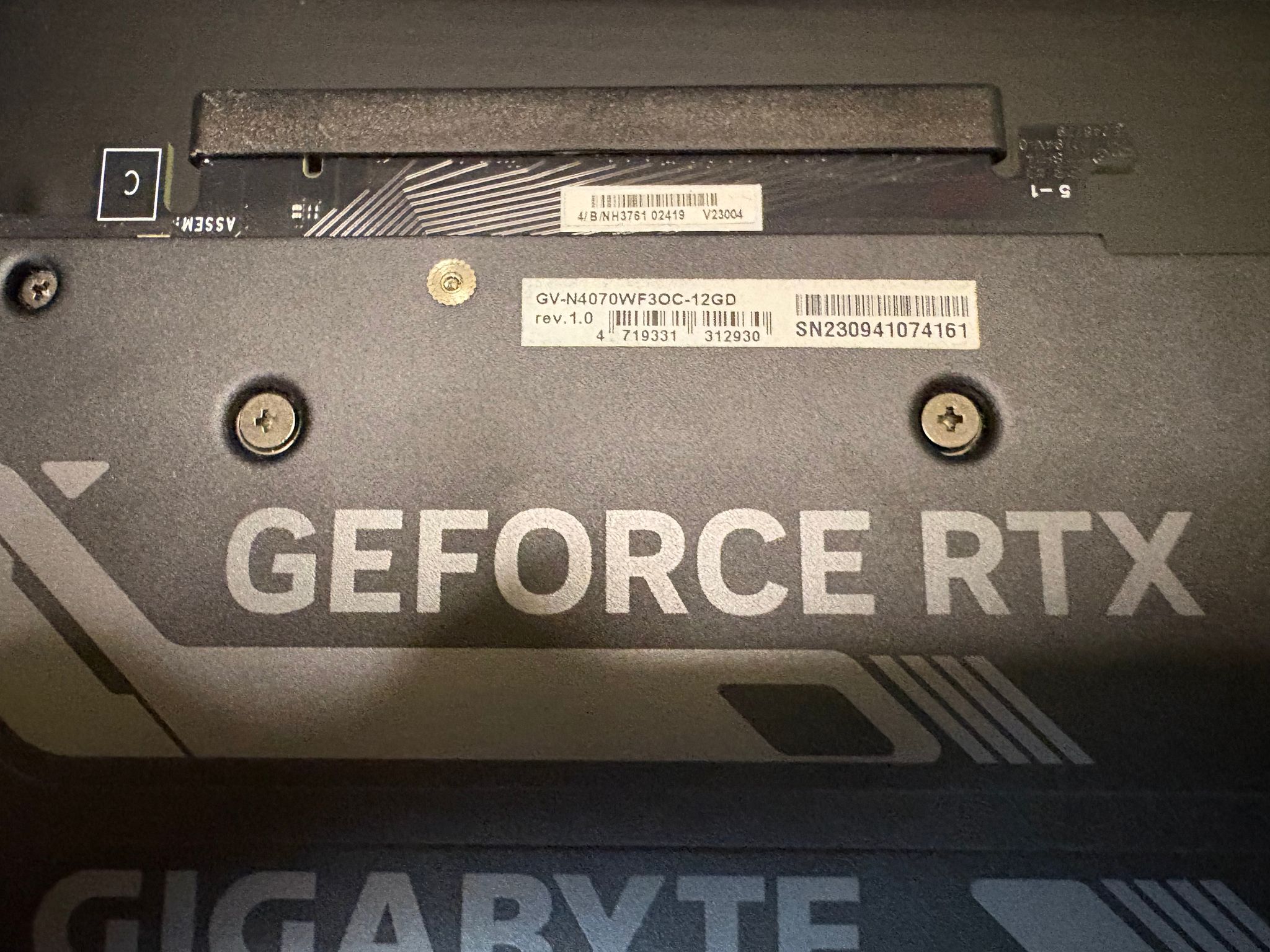 Gigabyte WINDFORCE OC GeForce RTX 4070