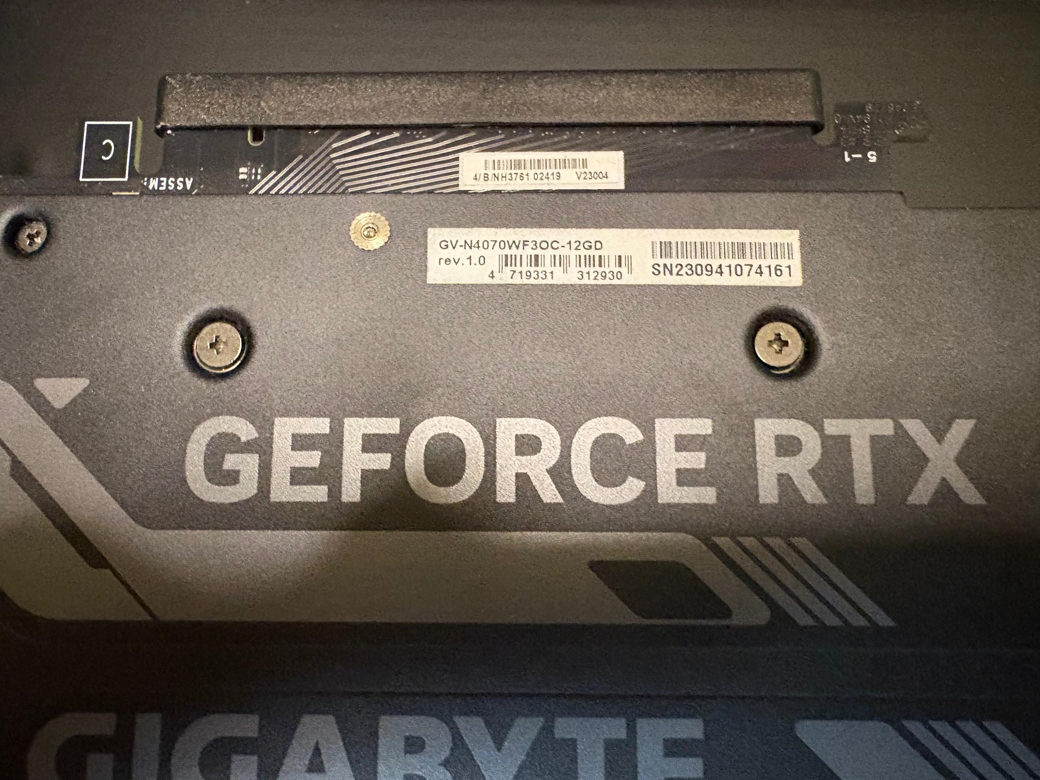Gigabyte WINDFORCE OC GeForce RTX 4070