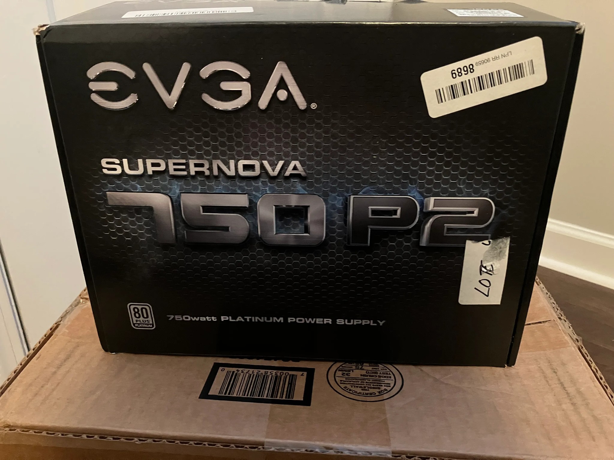 EVGA 750 P2 80 Plus Platinum 750W Fully Modular Power Supply