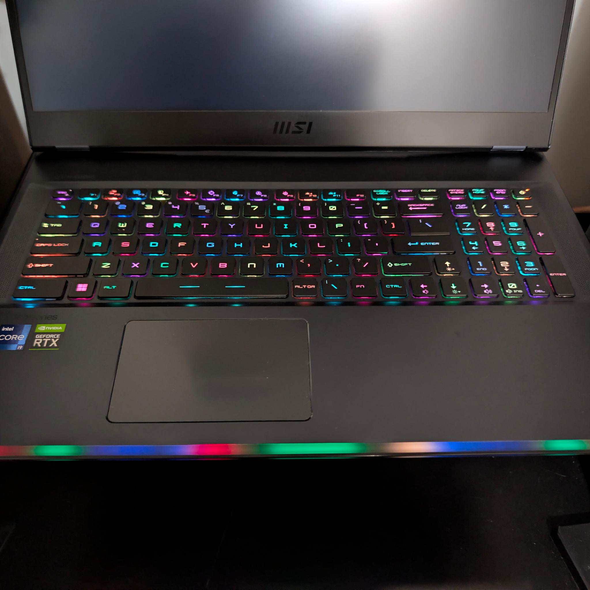 MSI Raider GE76 Gaming Laptop | 14 Core i9-12900H | Nvidia RTX 3060 | 1TB SSD | 16GB DDR5 | Grade A