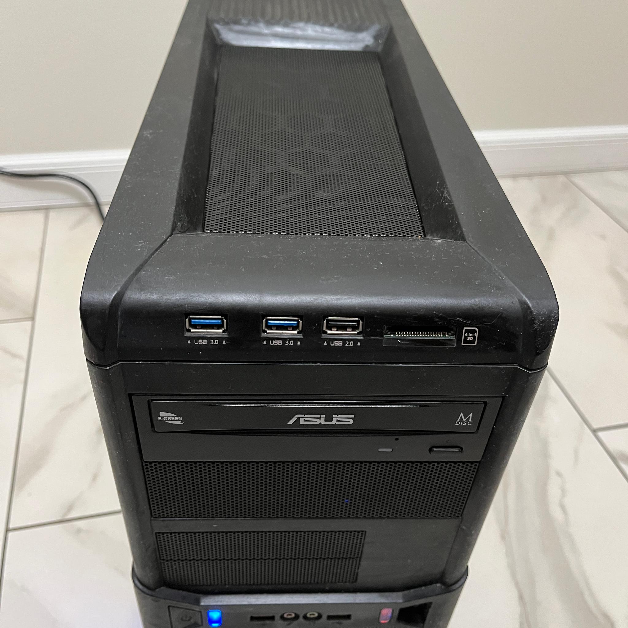 NVIDIA RTX 2060, Intel Core i5-7400, 16GB RAM, 480 GB SSD - Sleeper Office Gaming PC w/ Wi-Fi & BT