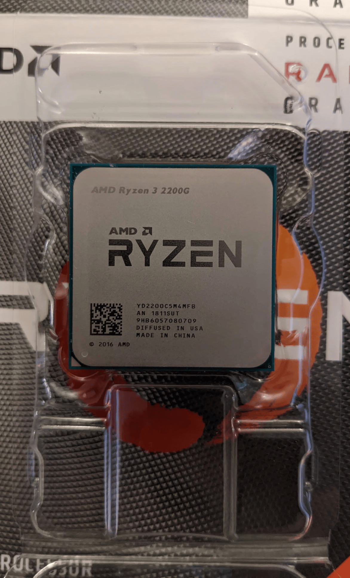 AMD Ryzen 3 2200G CPU