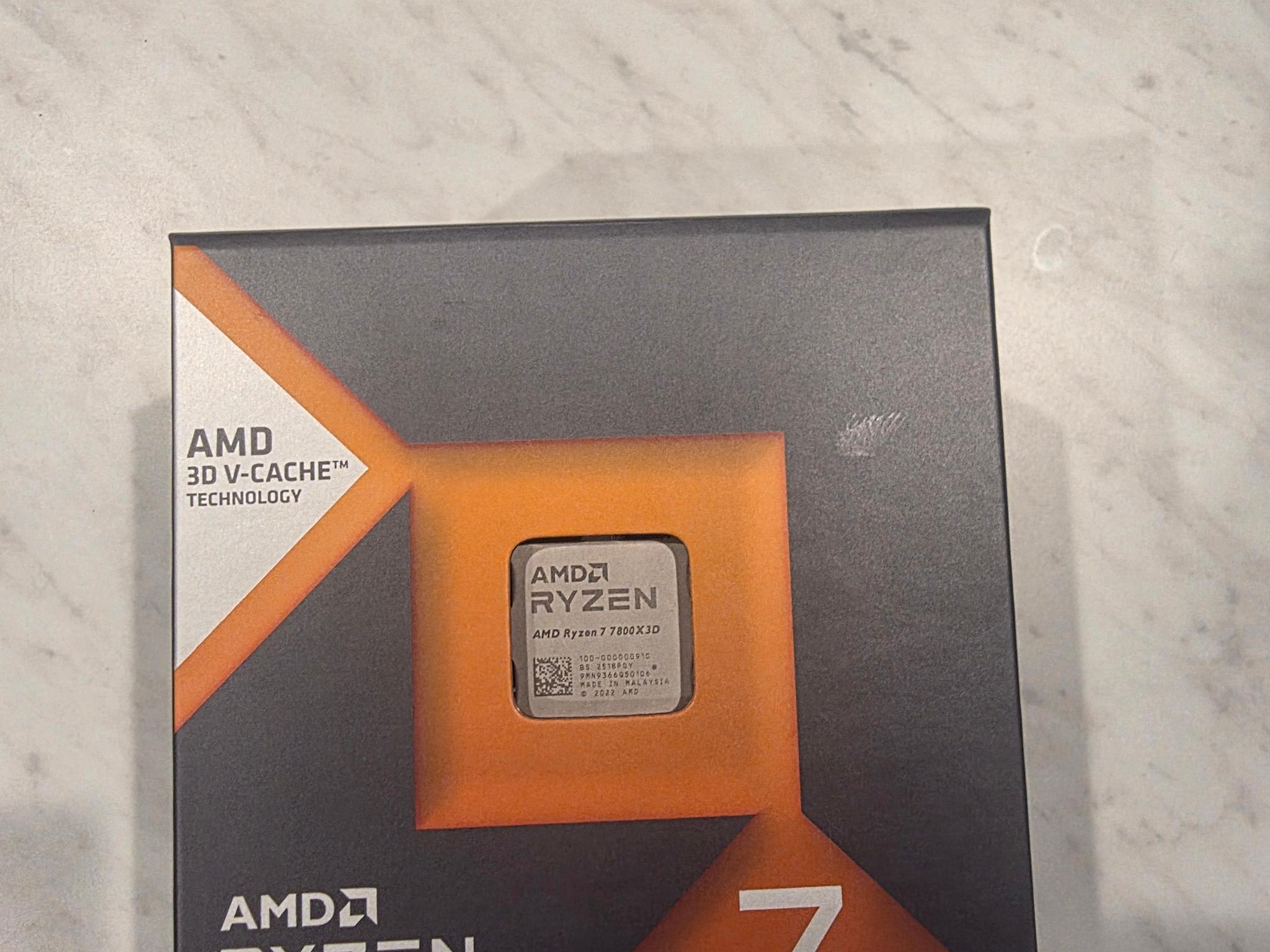 Amd ryzen 7800x3d