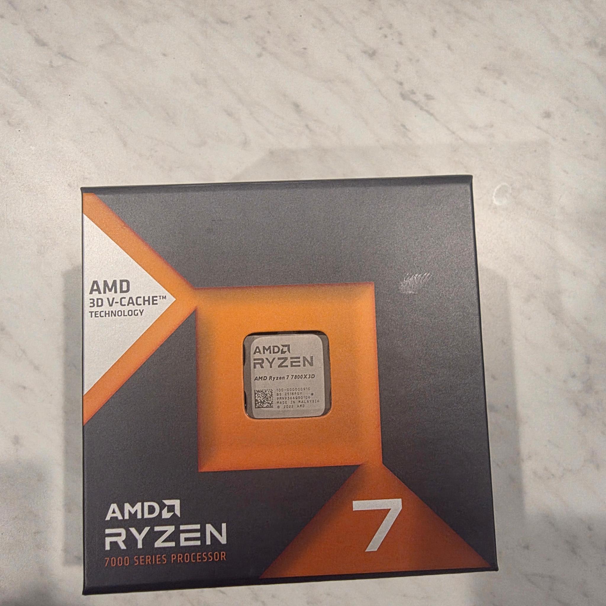 Amd ryzen 7800x3d
