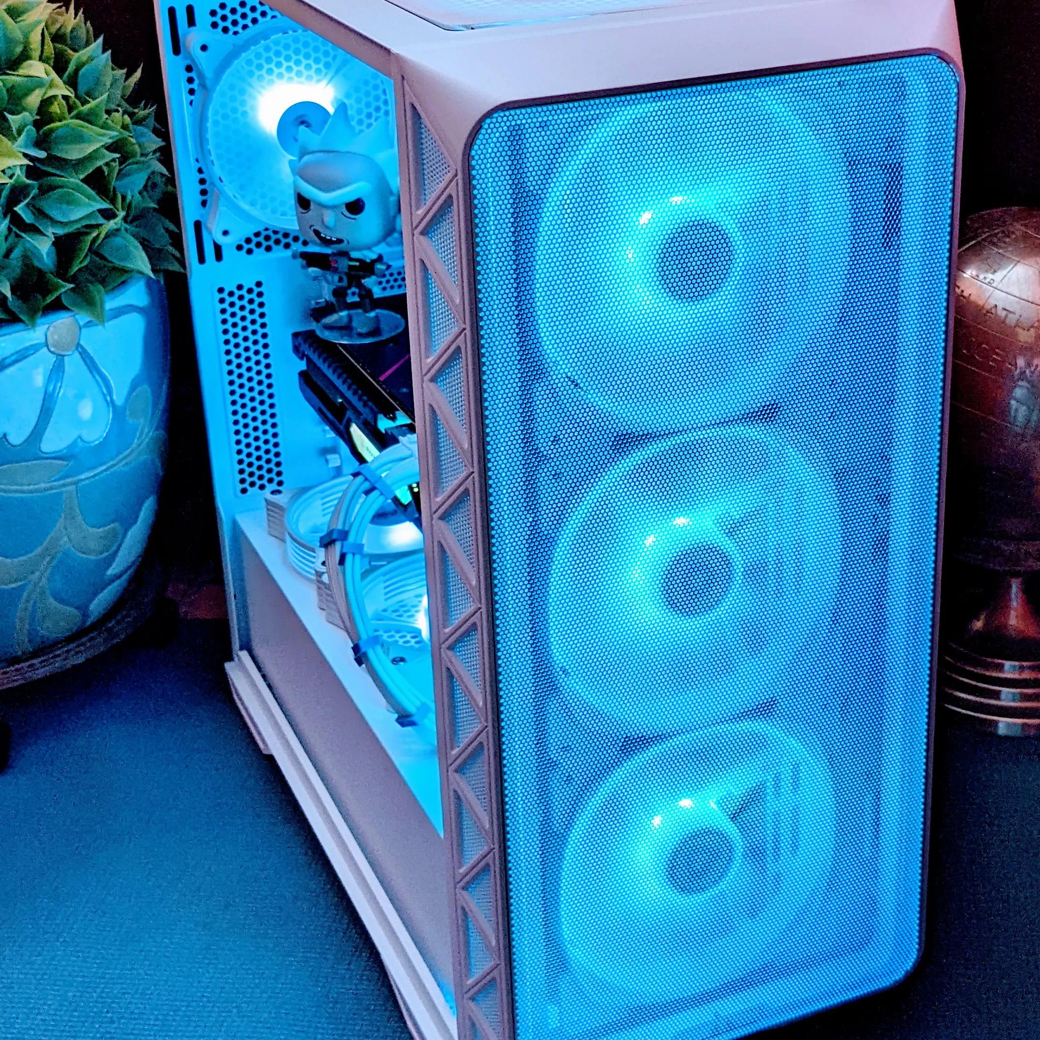PRO Gaming PC | Weaponized Rick🧪| Ryzen 7 5700| RX 6800 16GB| 32GB DDR4| 2TB NVMe/SSD| Windows 11