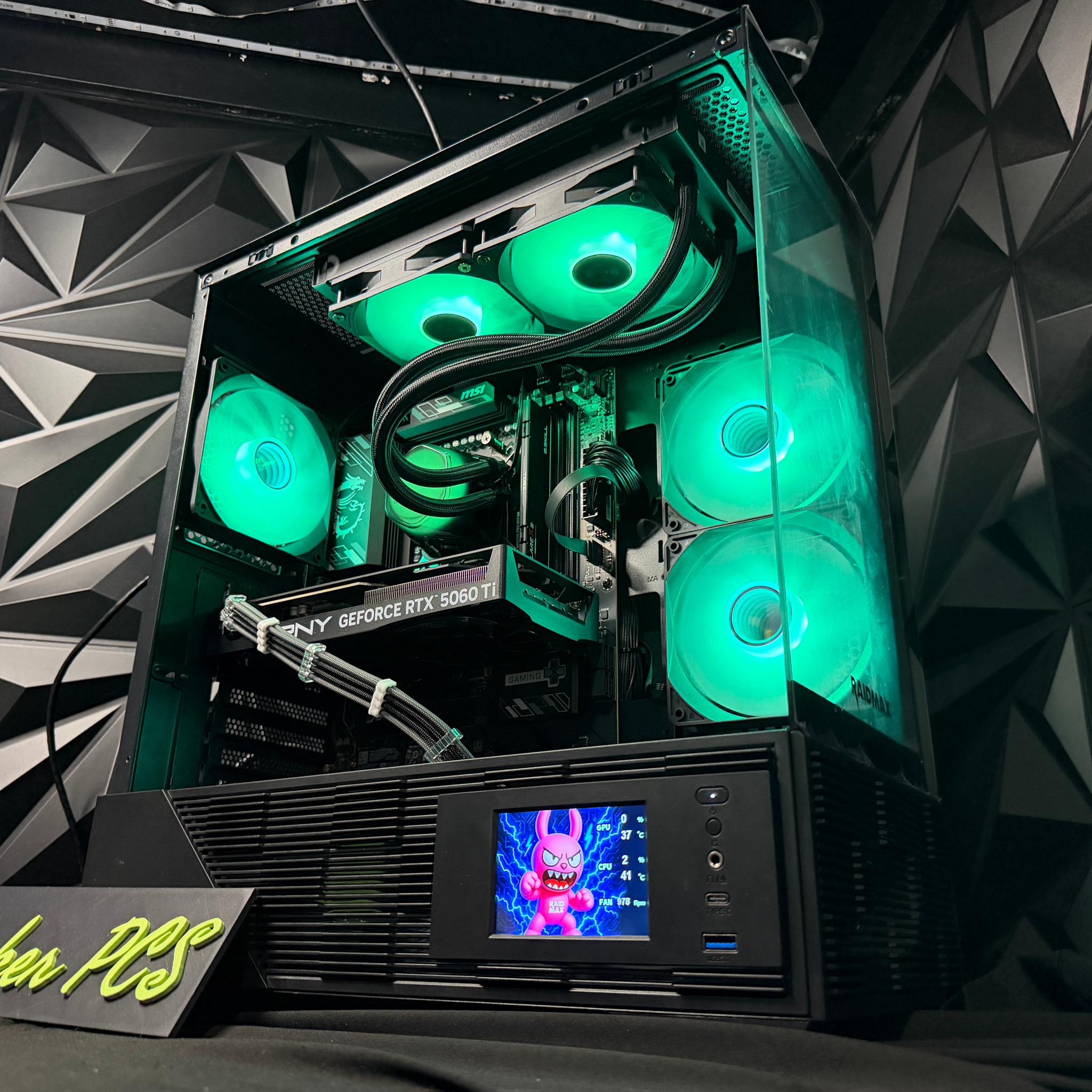👁️🎮 GAMER VISION 3D 🎮👁️  Ryzen 5 7600X3D / RTX 5060 Ti Gaming PC
