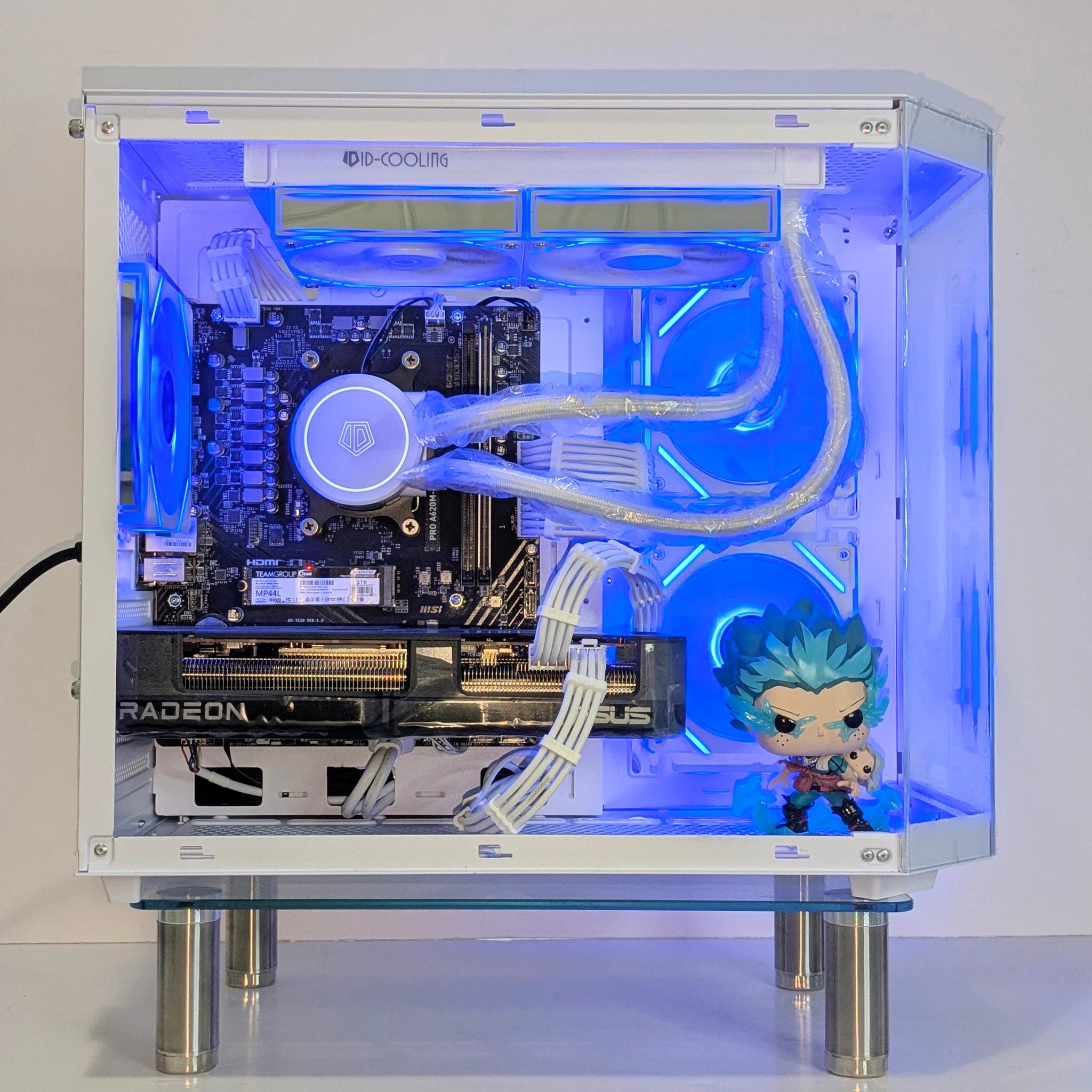 Infinite Deku⚡Gaming PC⚪Ryzen 5 7600⚪RX 7800XT⚪32GB DDR5 RAM⚪⚫1TB NVMe SSD⚪Windows 11 Pro✅