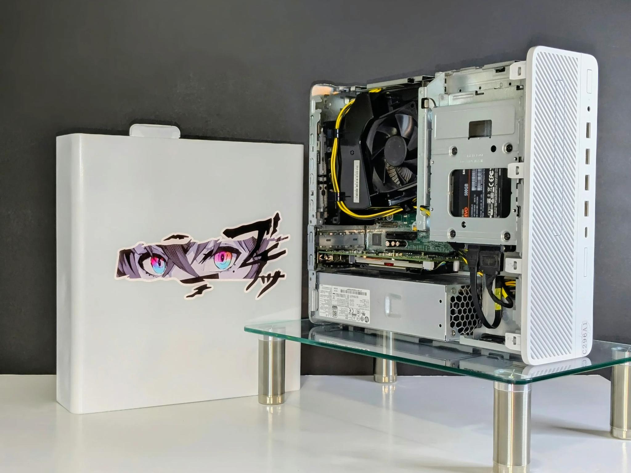 Custom Mini/SFF Gaming/Productivity PC⚪️RX 640⚪️I7-6700⚪️16GB RAM⚪️512GB Samsung EVO SSD⚪️Windows 10
