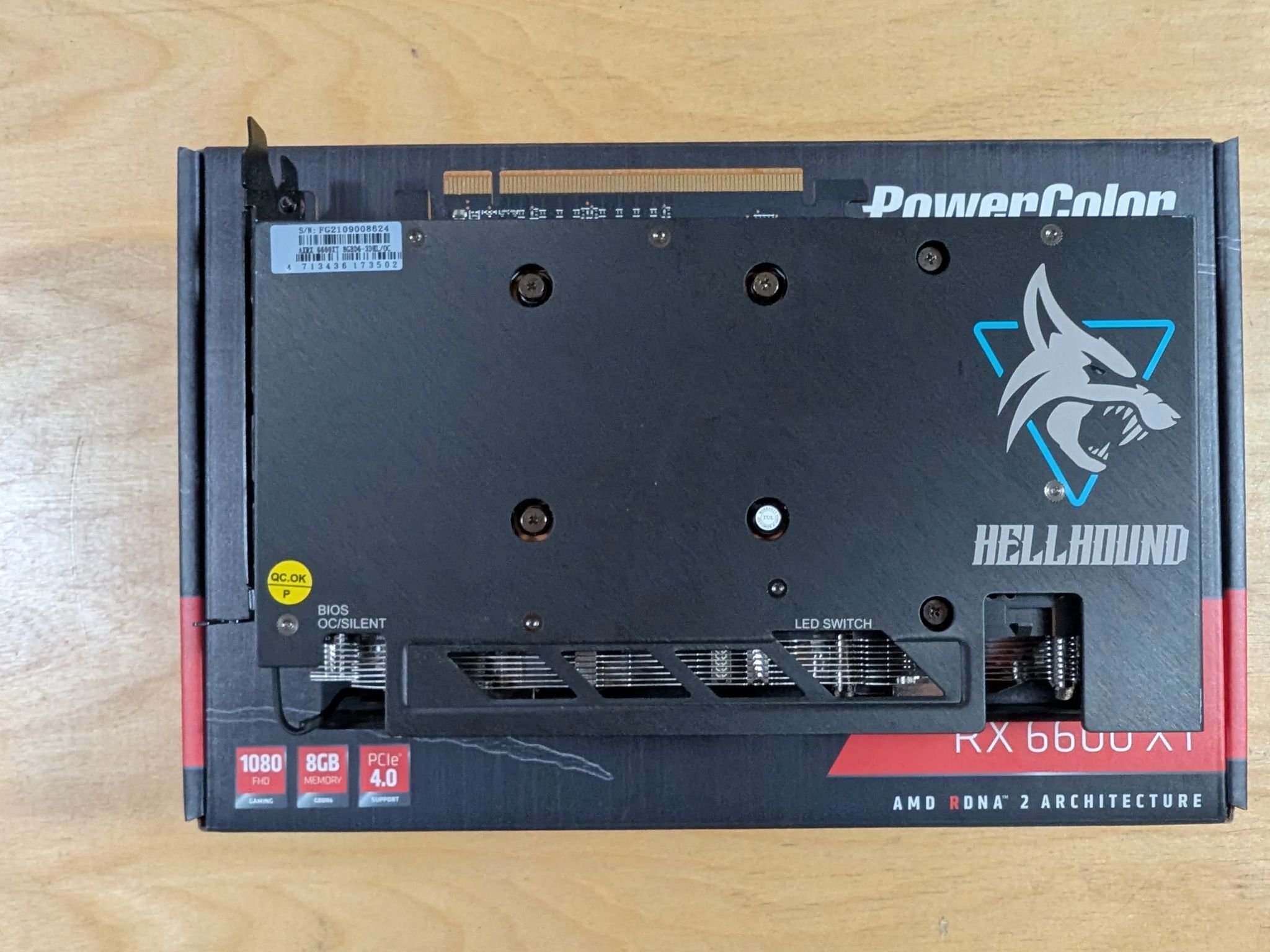 PowerColor Hellhound RX 6600 XT 8GB