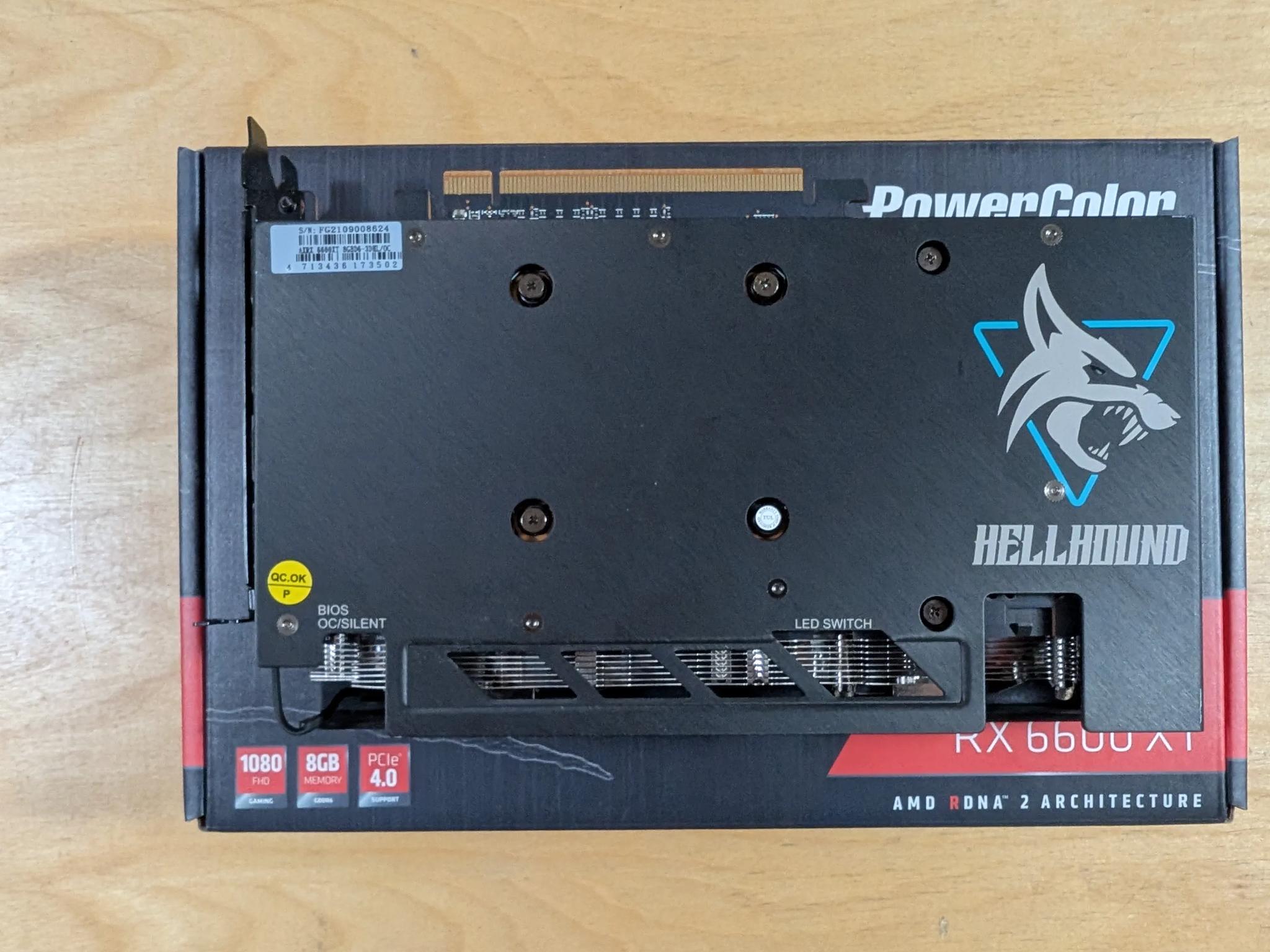 PowerColor Hellhound RX 6600 XT 8GB