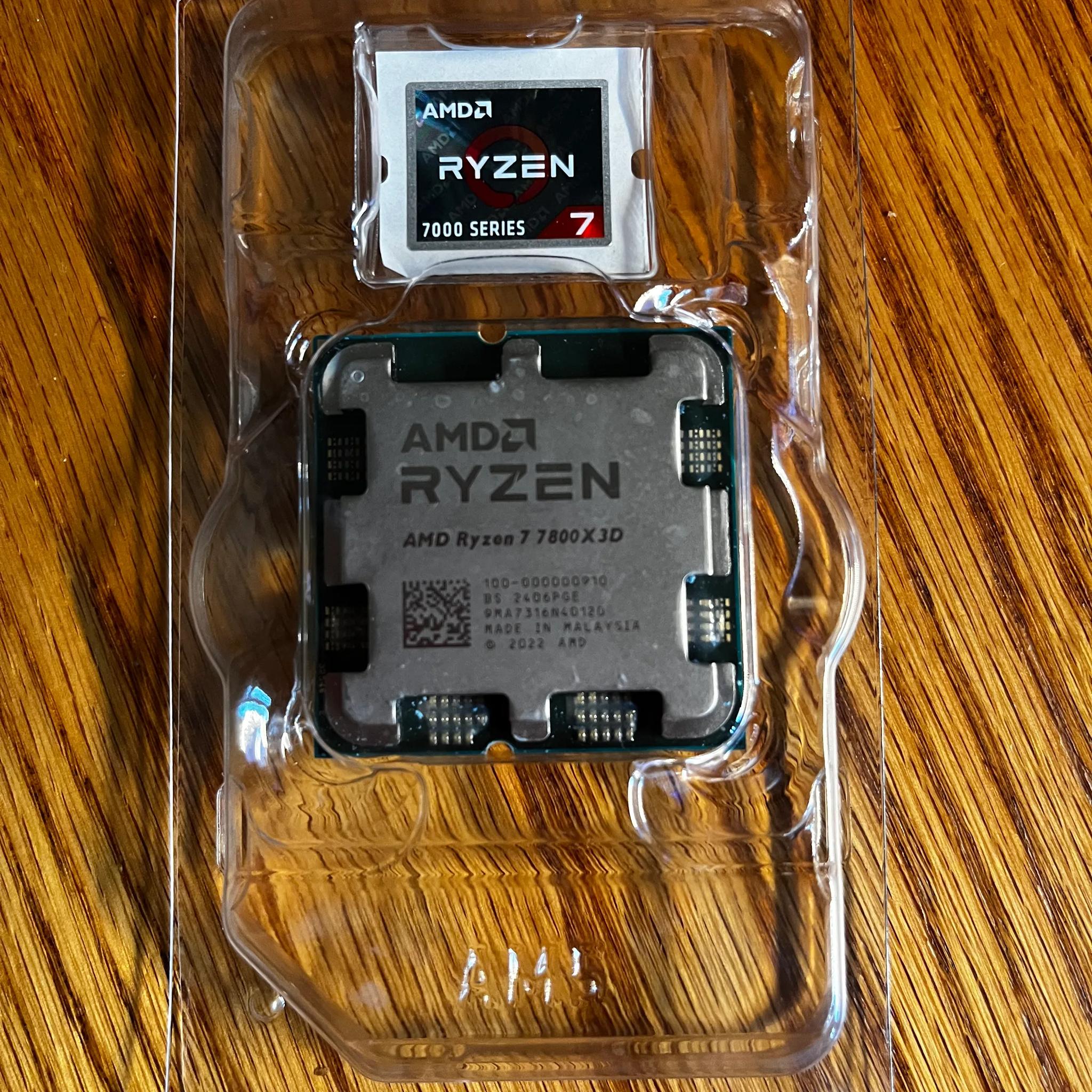 Ryzen 7 7800X3d